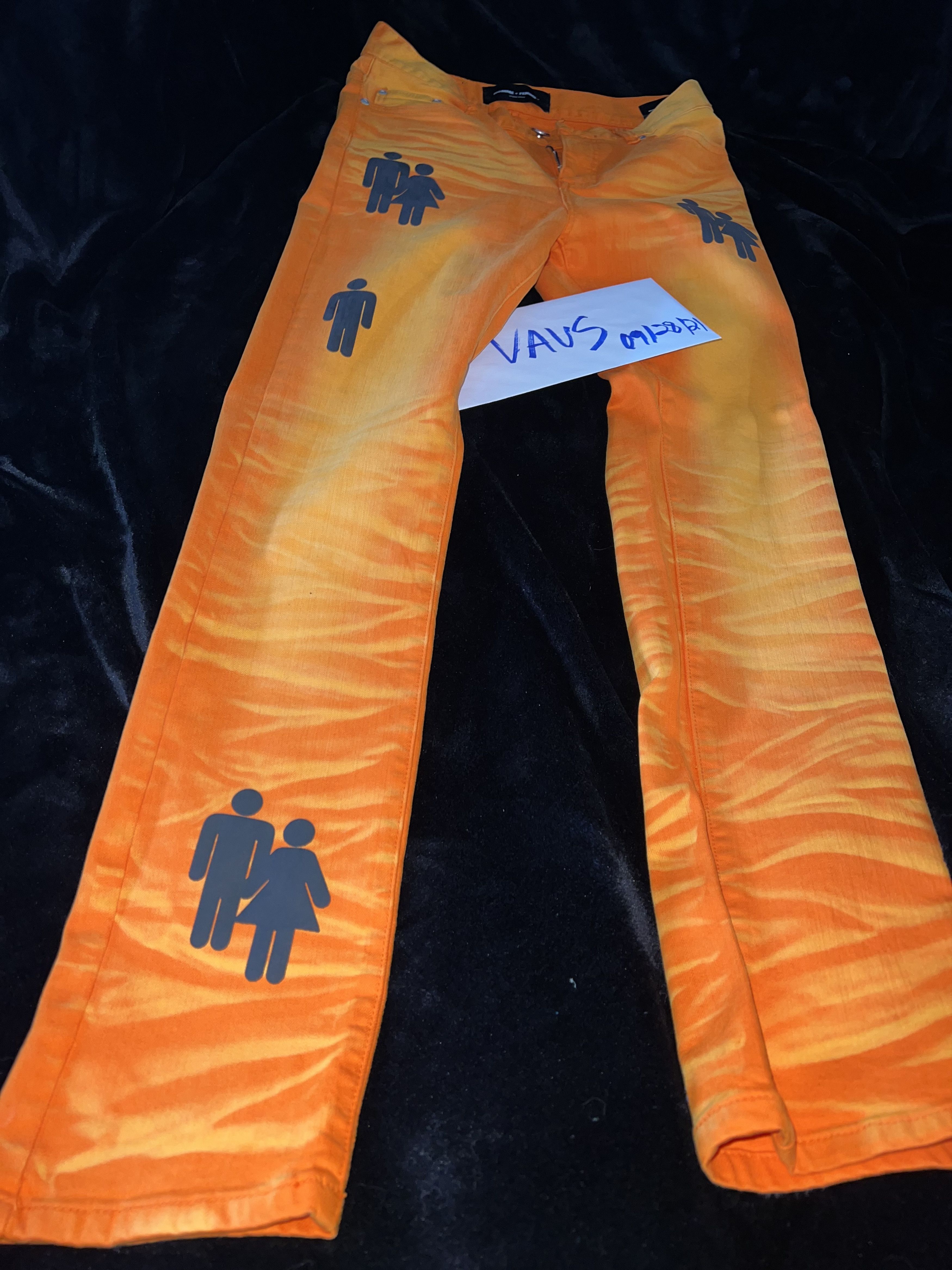 Homme + Femme La DUO DENIM ORANGE Size US 30 / EU 46 - 1 Thumbnail