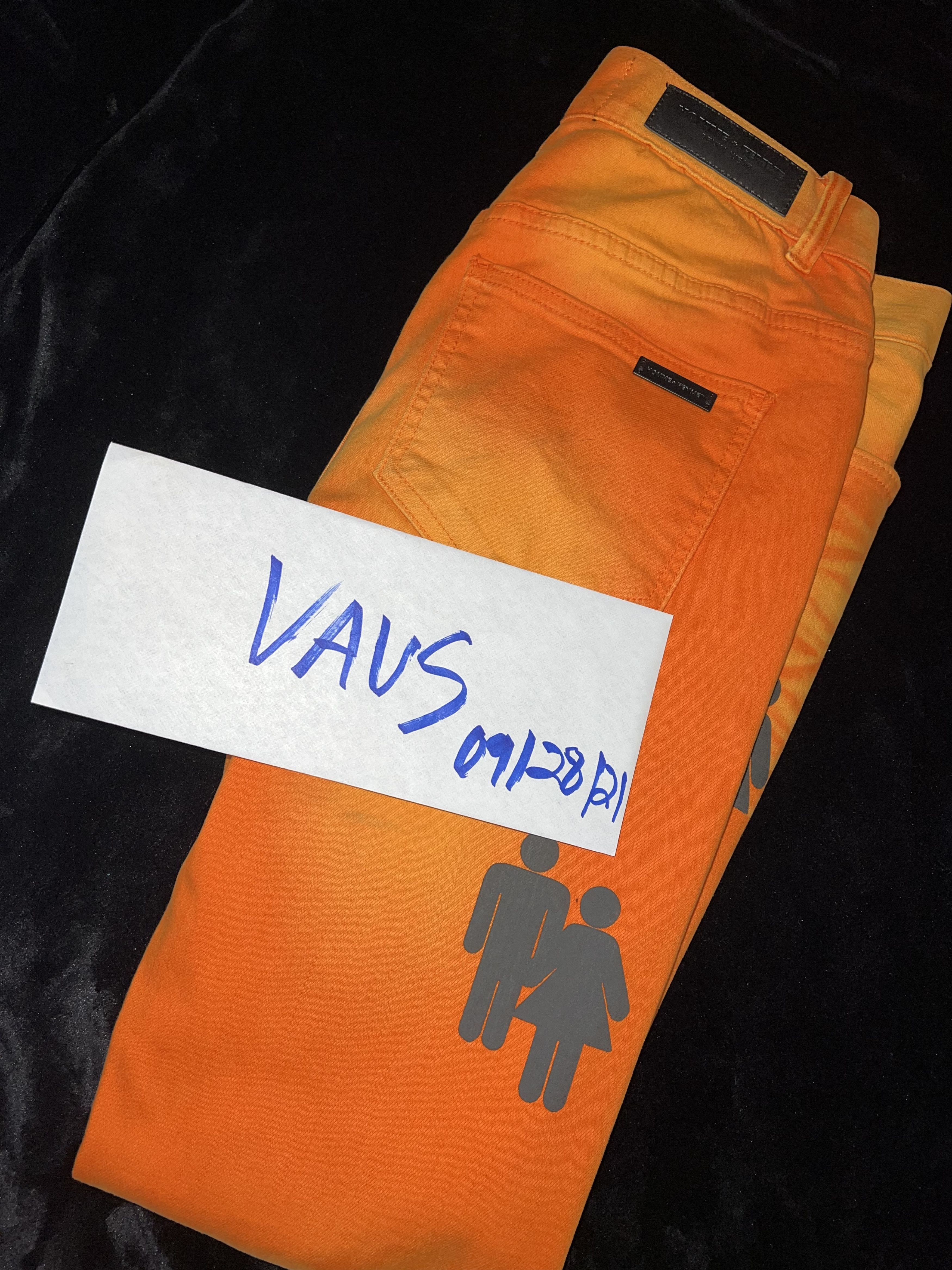 Homme + Femme La DUO DENIM ORANGE Size US 30 / EU 46 - 4 Thumbnail
