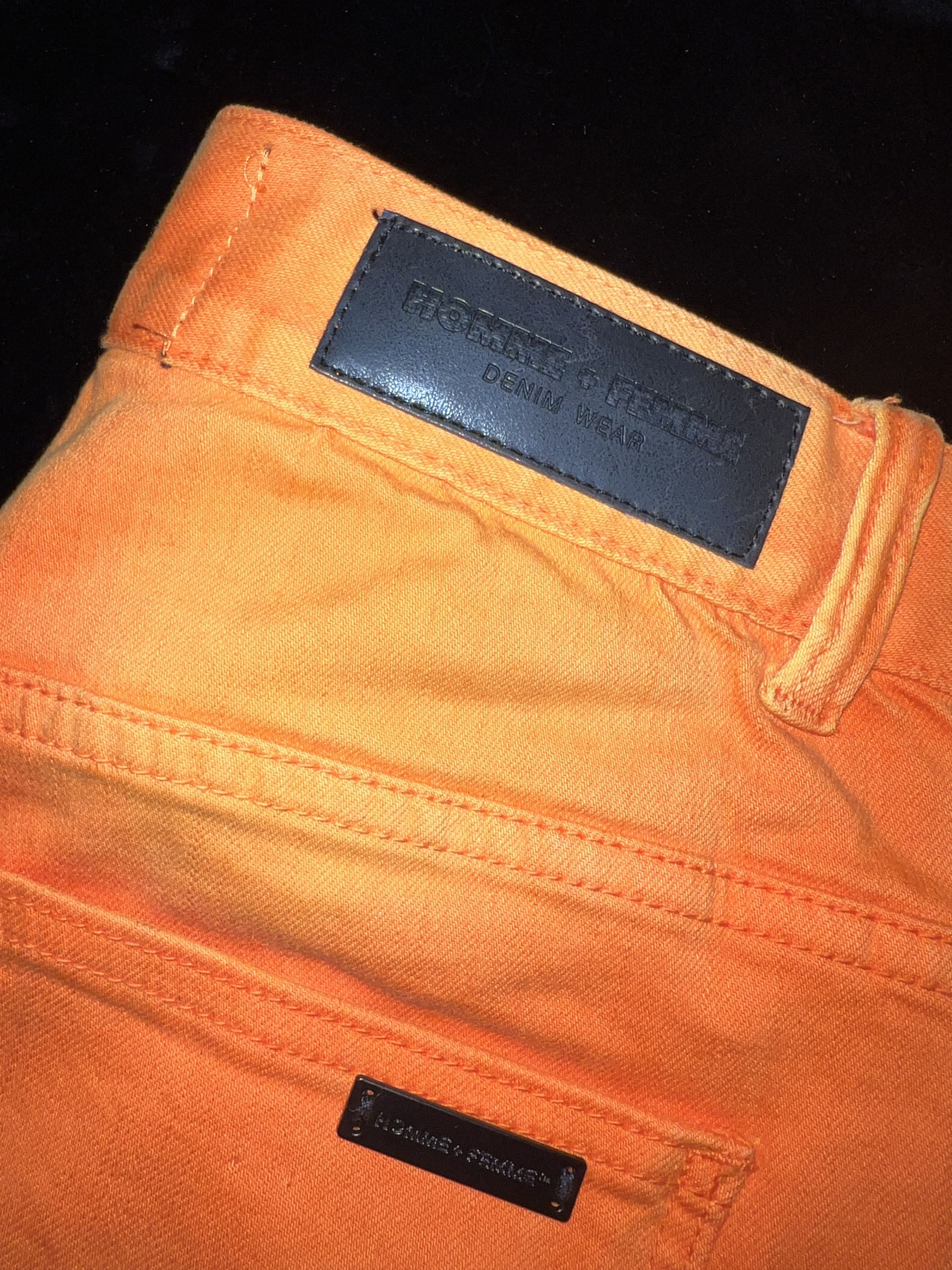 Homme + Femme La DUO DENIM ORANGE Size US 30 / EU 46 - 5 Thumbnail