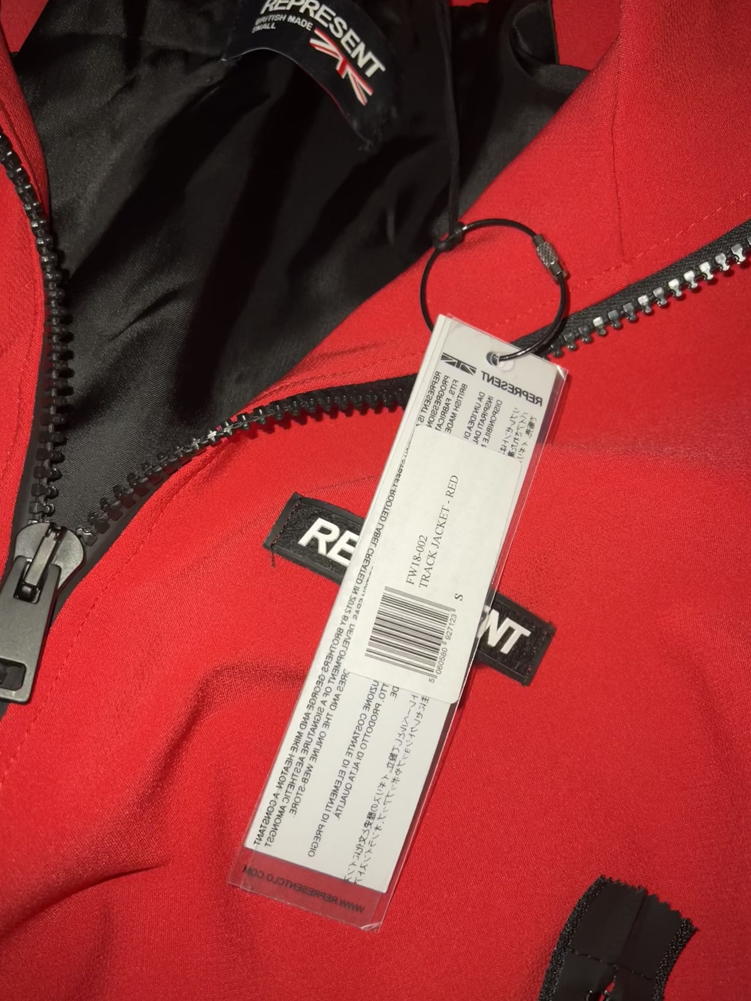 Represent Clo. REPRESENT '18 RED TRACKSUIT Size US S / EU 44-46 / 1 - 3 Thumbnail