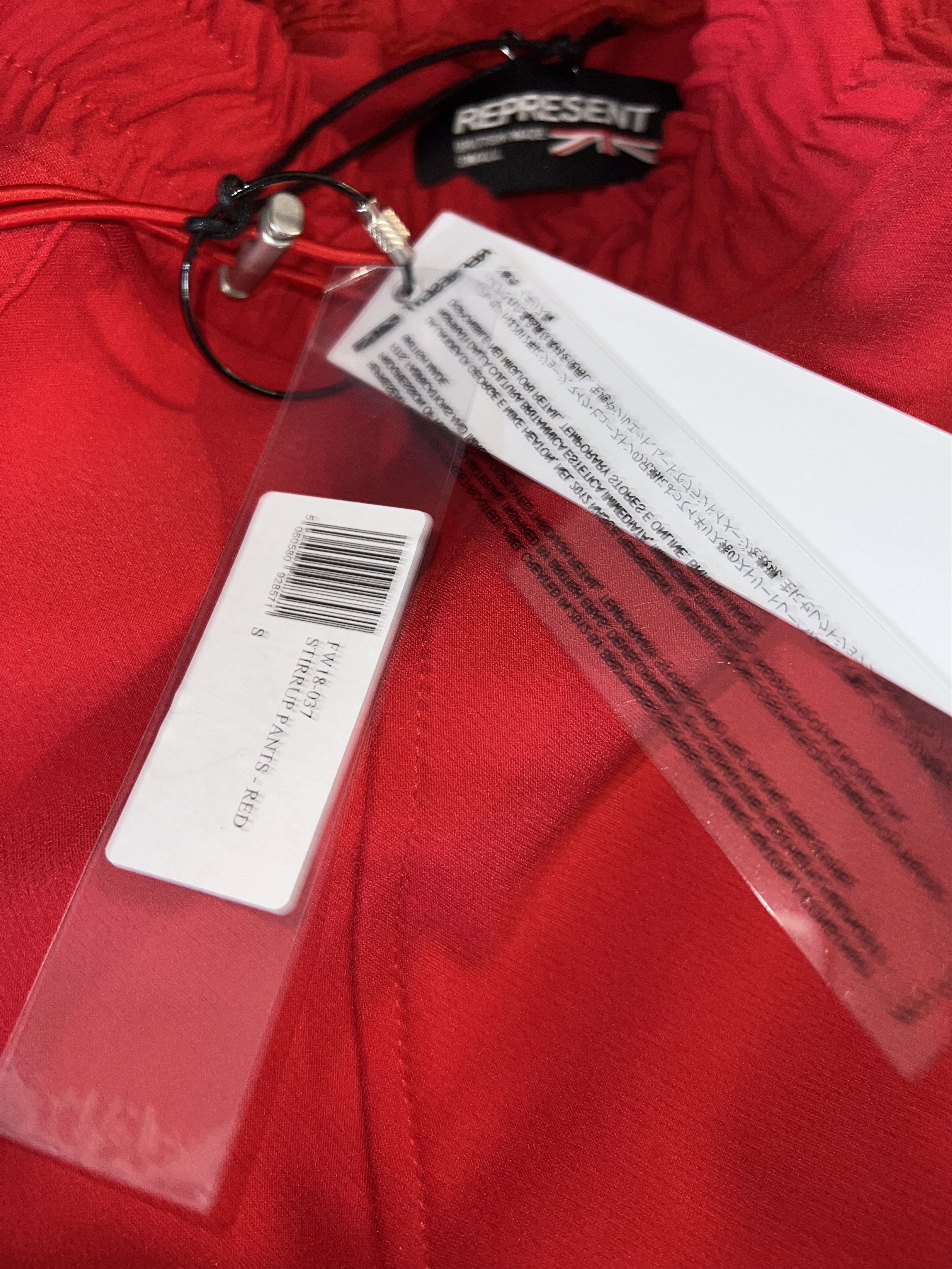 Represent Clo. REPRESENT '18 RED TRACKSUIT Size US 30 / EU 46 - 3 Thumbnail
