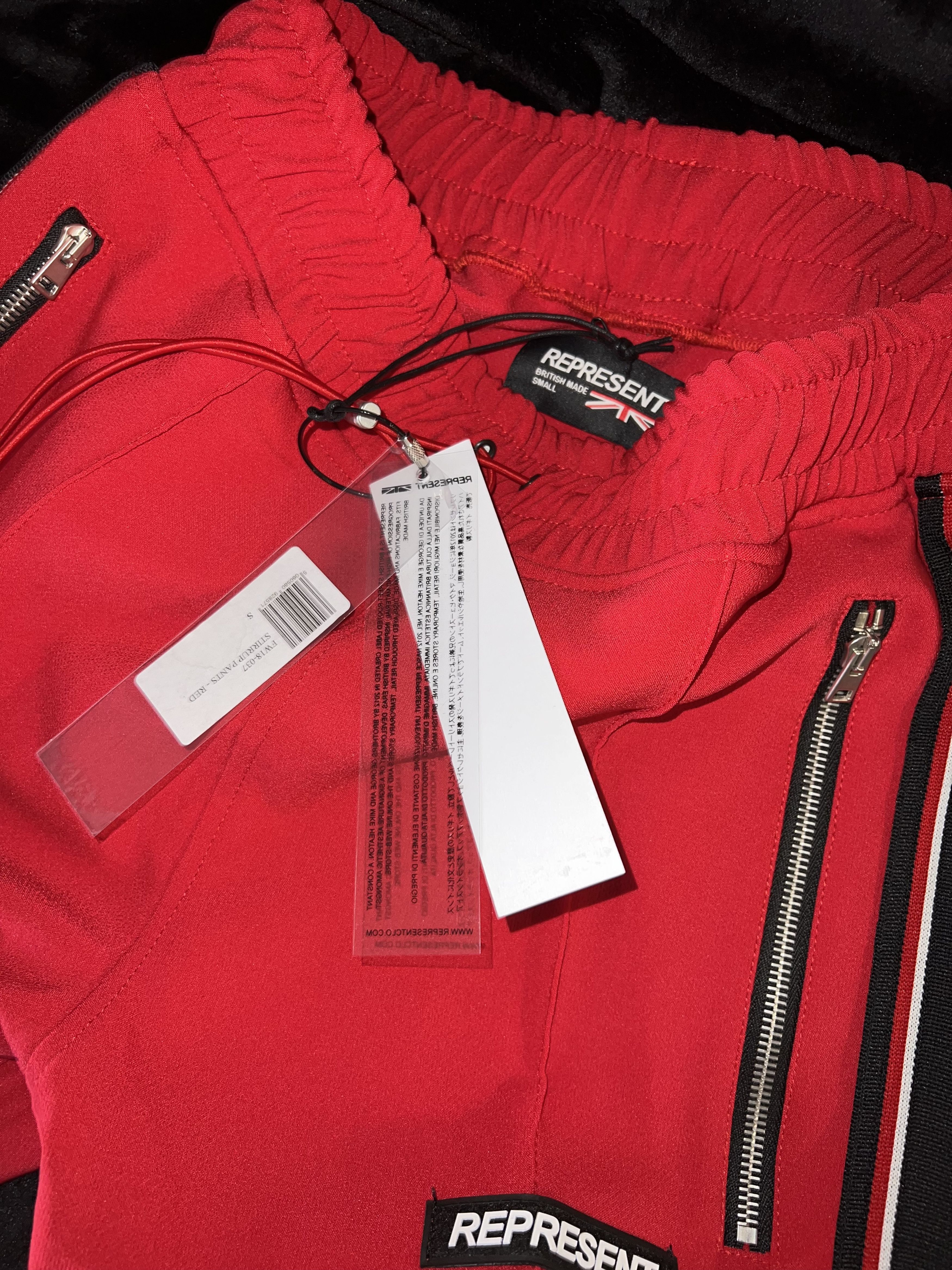 Represent Clo. REPRESENT '18 RED TRACKSUIT Size US 30 / EU 46 - 2 Thumbnail