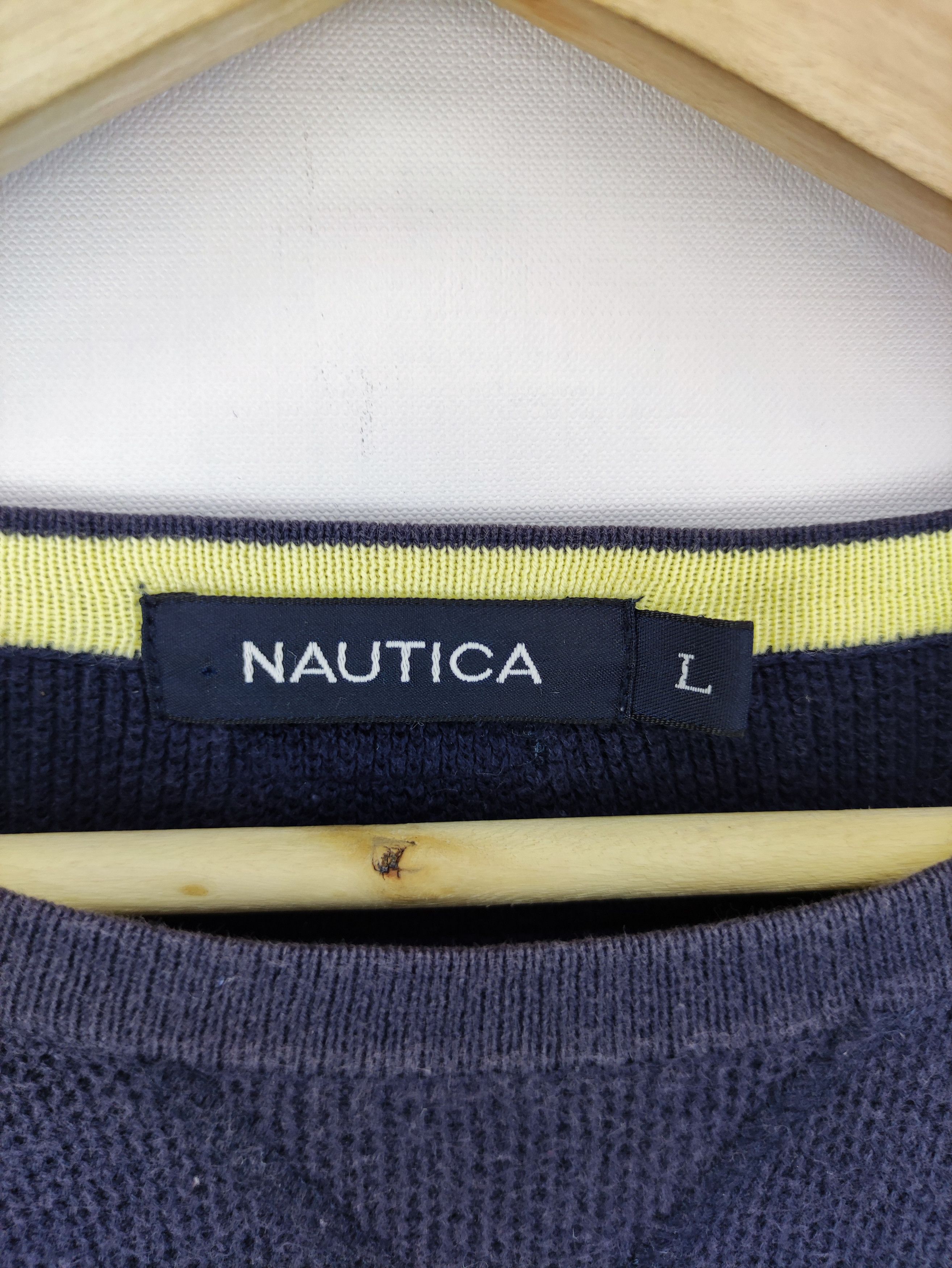 Nautica Vintage Nautica Striped Sweatshirt Jumper Size US L / EU 52-54 / 3 - 2 Thumbnail