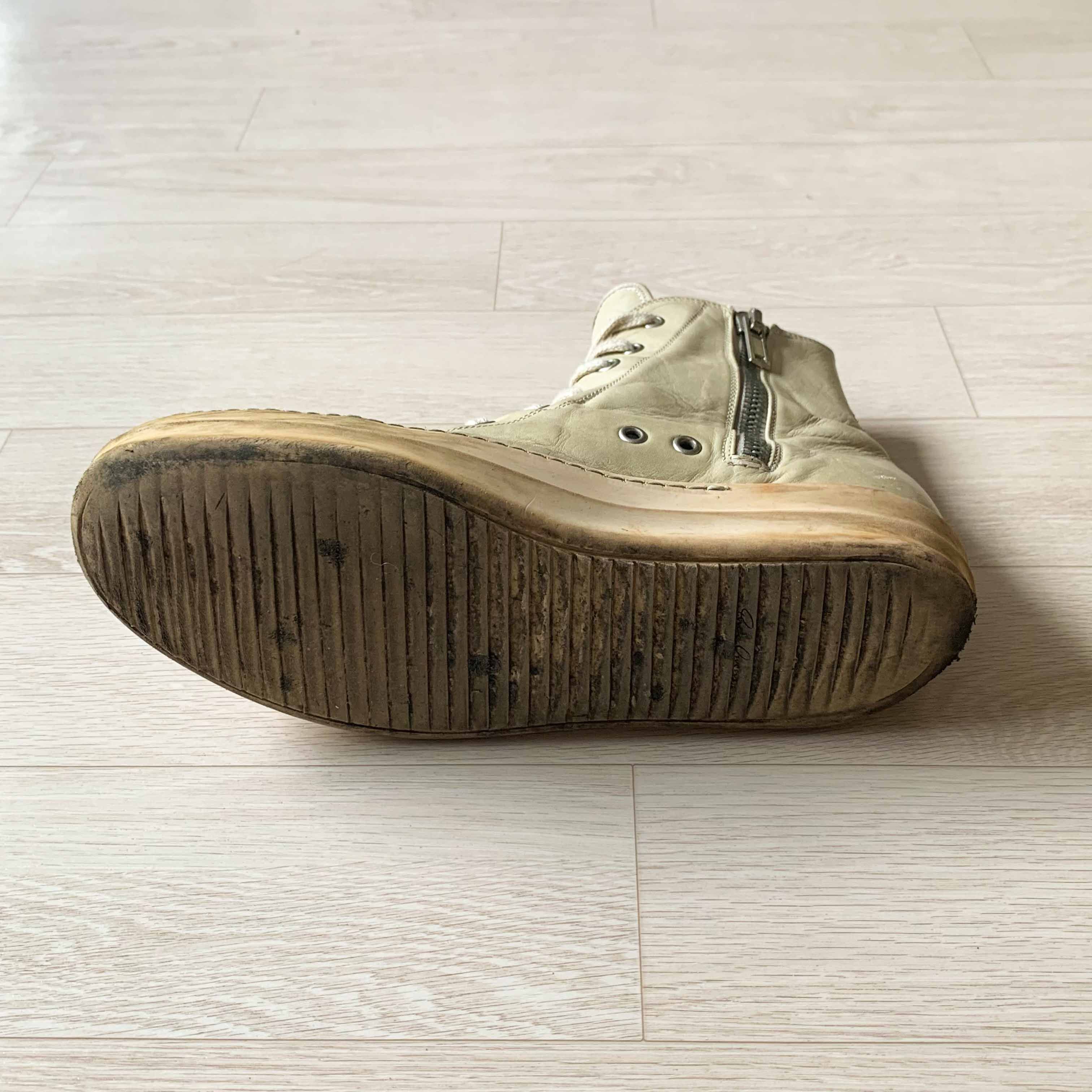Rick Owens [Made in Italy] Rick Owens Mainline Ramones Milk Size US 9 / EU 42 - 12 Thumbnail