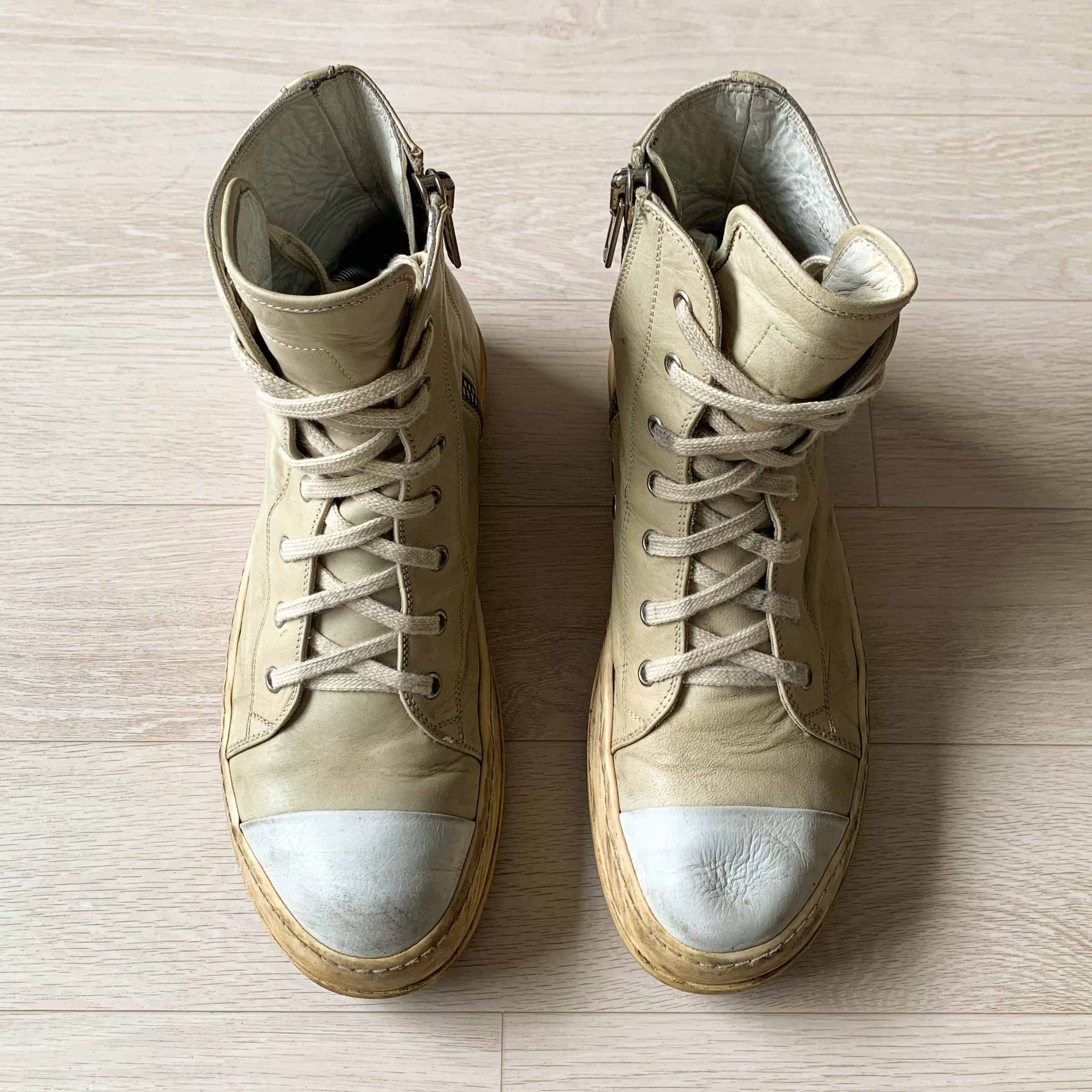 Rick Owens [Made in Italy] Rick Owens Mainline Ramones Milk Size US 9 / EU 42 - 3 Thumbnail