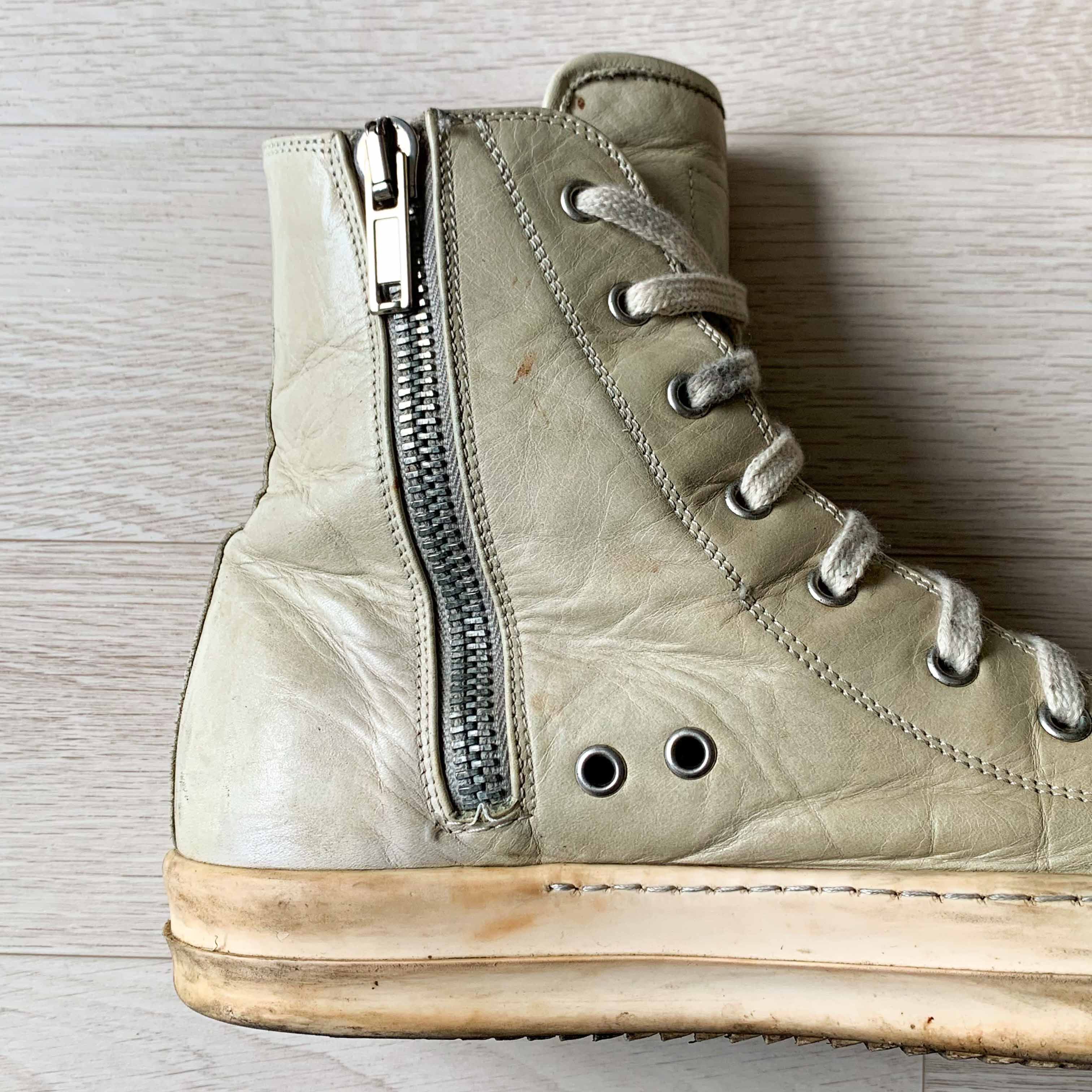 Rick Owens [Made in Italy] Rick Owens Mainline Ramones Milk Size US 9 / EU 42 - 9 Thumbnail