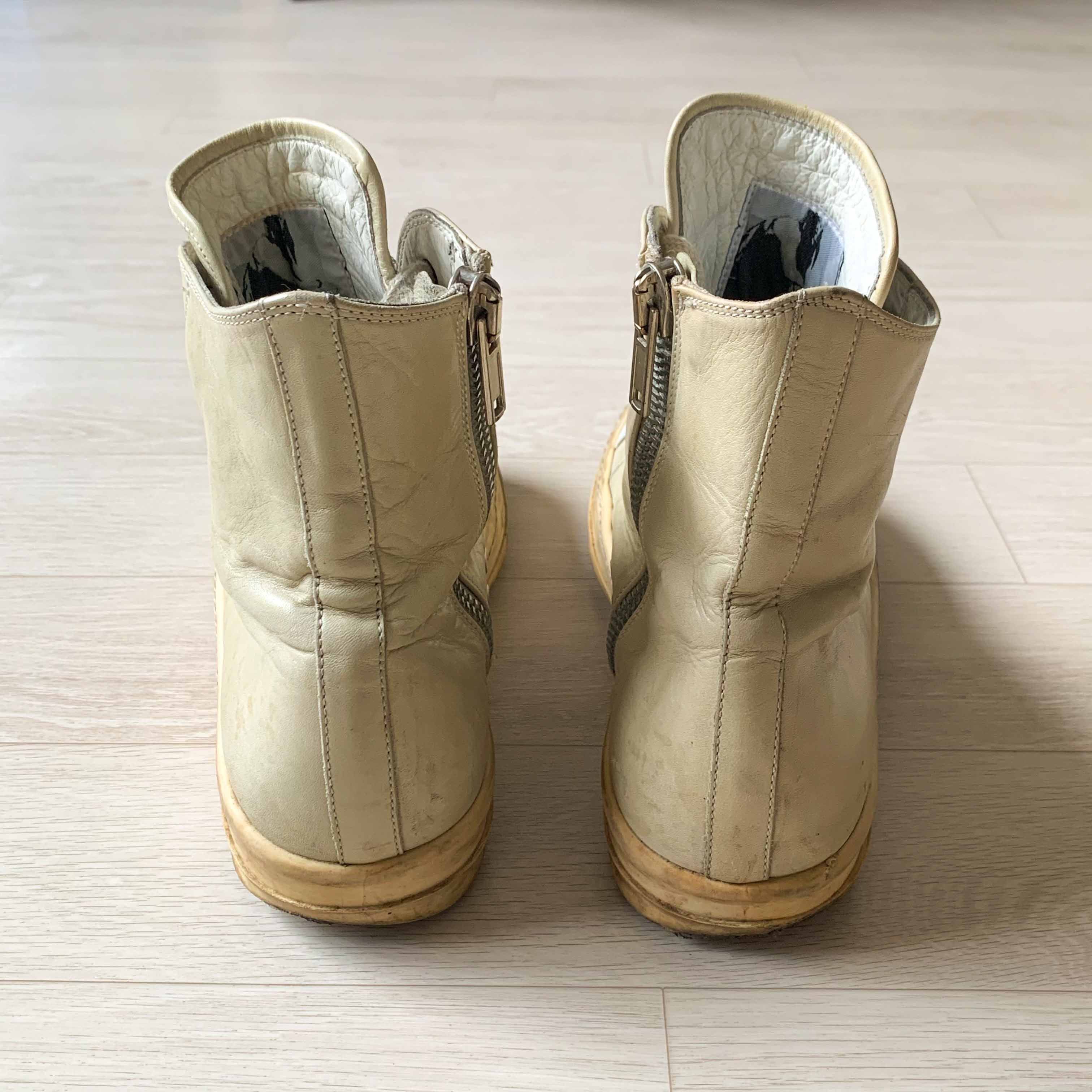 Rick Owens [Made in Italy] Rick Owens Mainline Ramones Milk Size US 9 / EU 42 - 5 Thumbnail