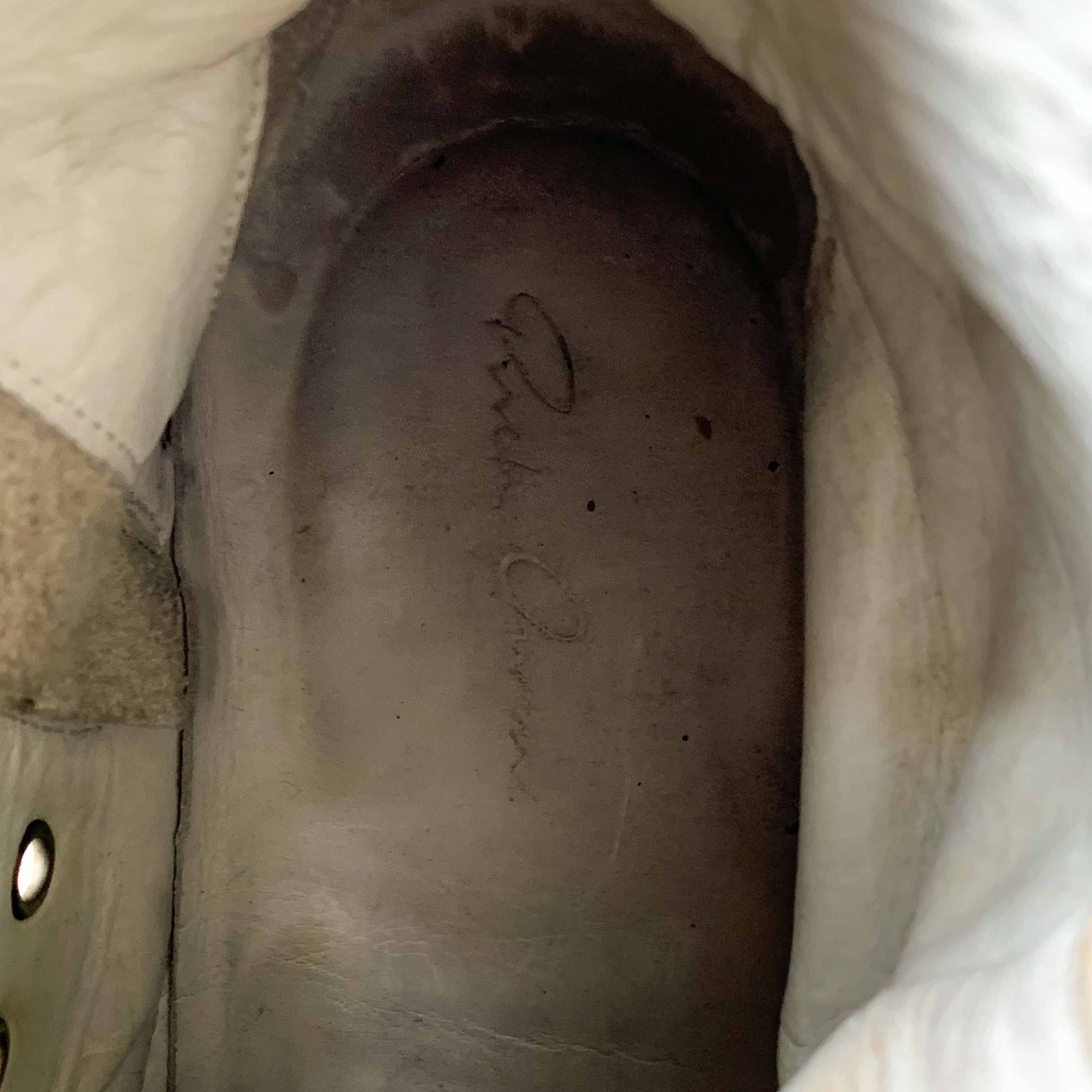 Rick Owens [Made in Italy] Rick Owens Mainline Ramones Milk Size US 9 / EU 42 - 16 Thumbnail