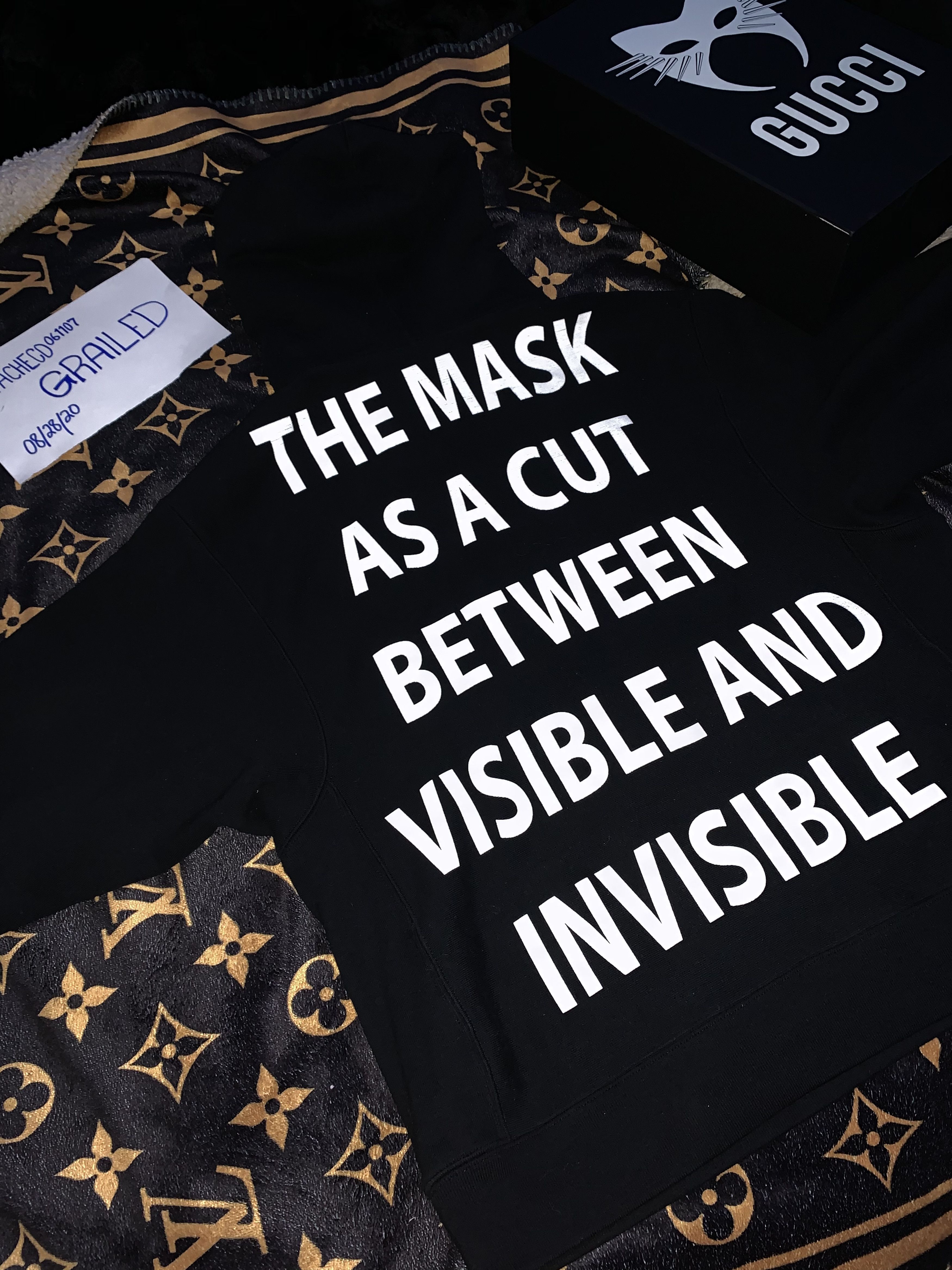 Gucci MANIFESTO OVERSIZED HOODIE Size US S / EU 44-46 / 1 - 6 Thumbnail