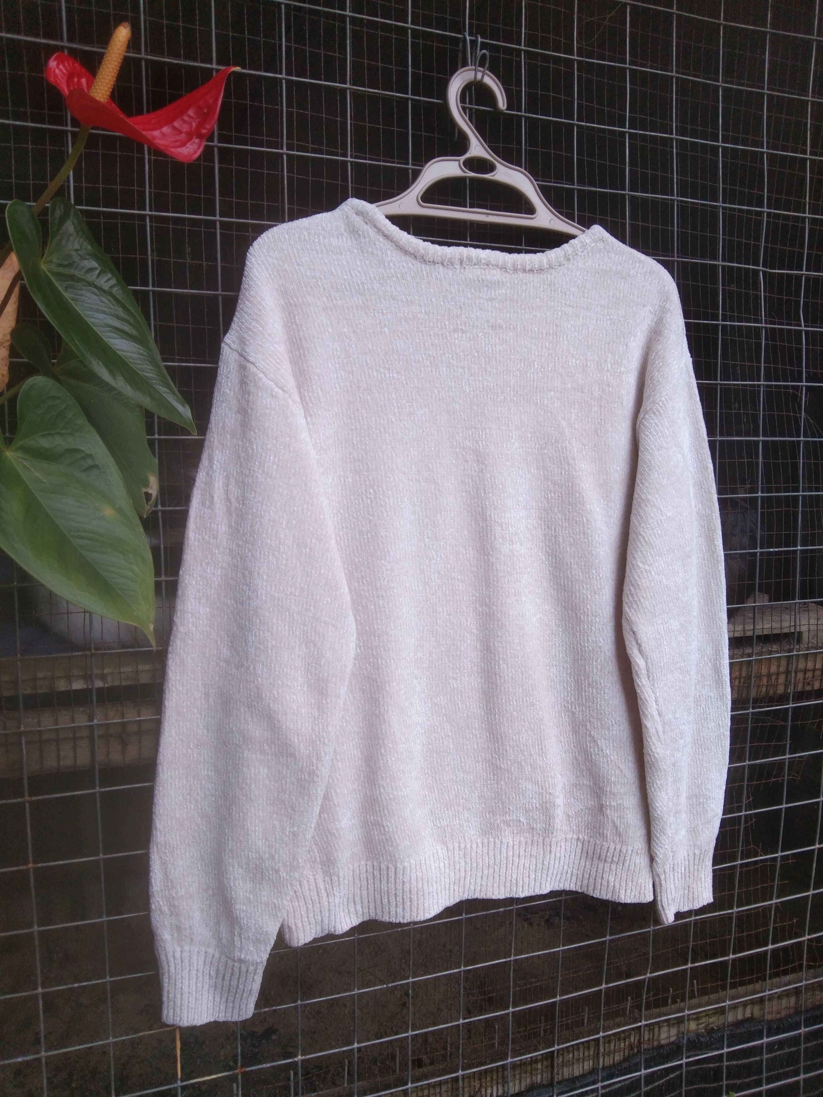 Japanese Brand GU KNIT PLAIN SWEATER Size US M / EU 48-50 / 2 - 3 Thumbnail