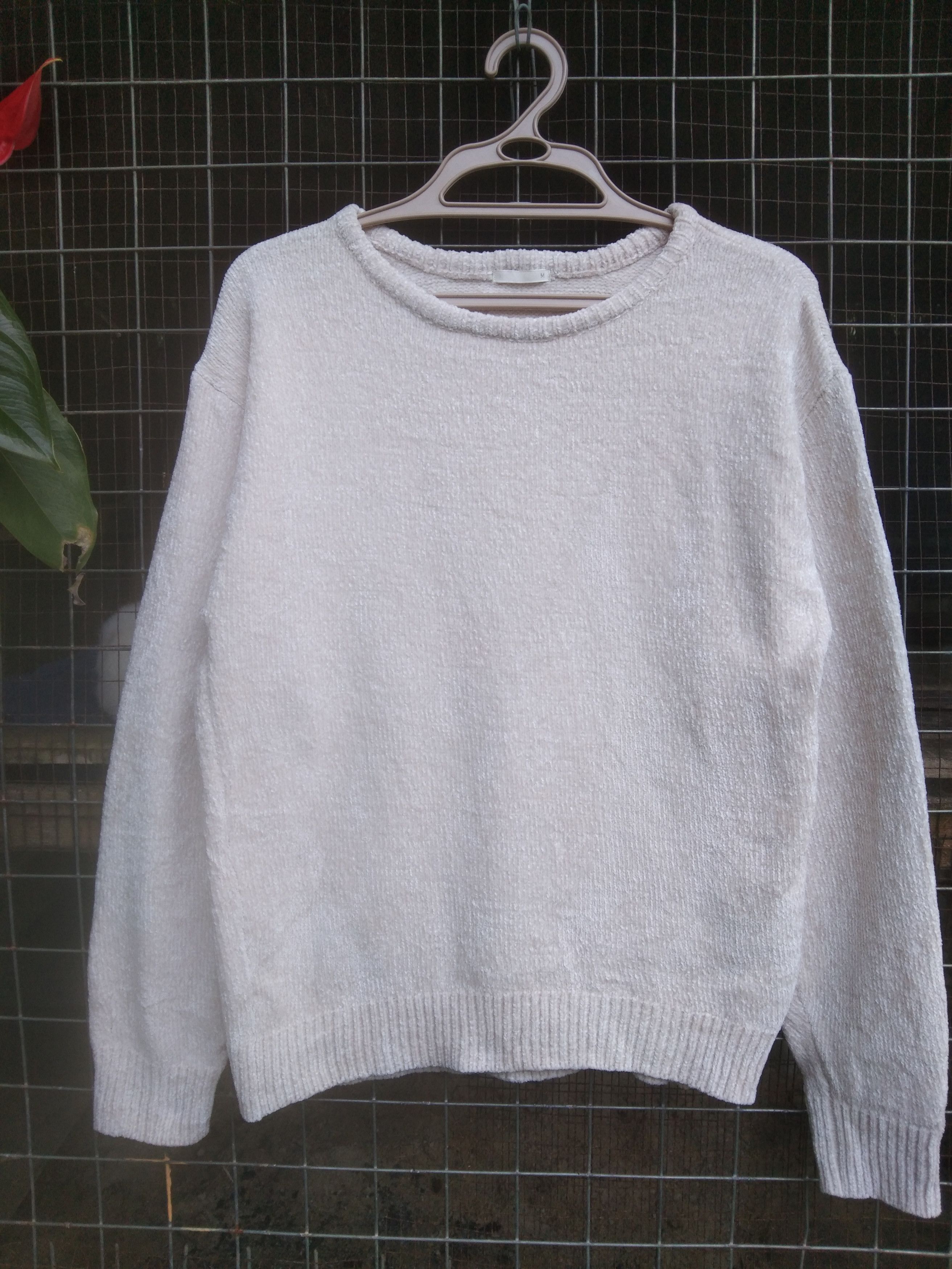 Japanese Brand GU KNIT PLAIN SWEATER Size US M / EU 48-50 / 2 - 1 Thumbnail