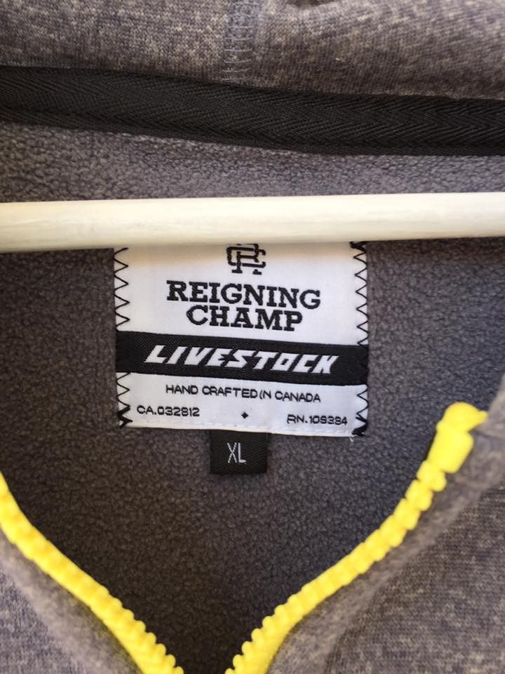 Reigning Champ x livestock hooded fleece Size US XL / EU 56 / 4 - 4 Thumbnail