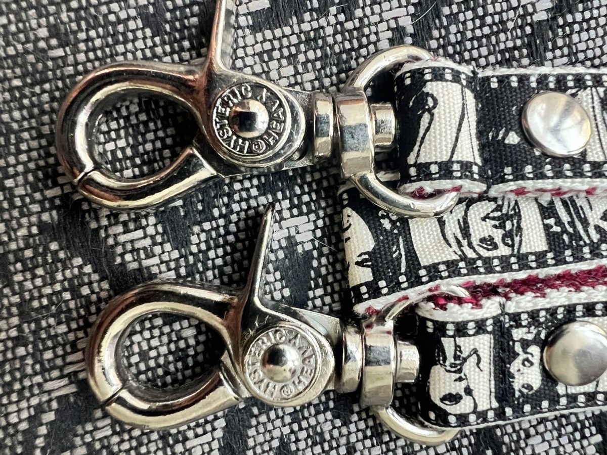 image of Hysteric Glamour Wallet Strap in Maroon, Men's