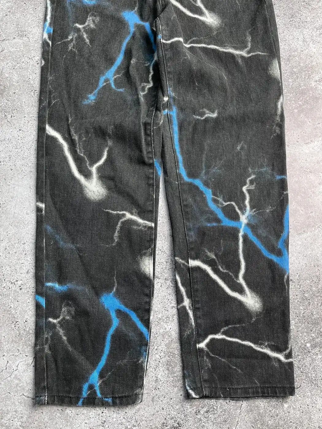 20471120 × Seditionaries Vintage Printed Amazing Jeans Size US 32 / EU 48 - 3 Thumbnail