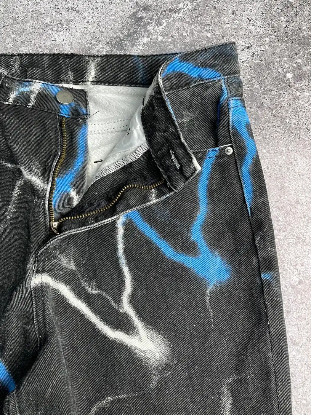 20471120 × Seditionaries Vintage Printed Amazing Jeans Size US 32 / EU 48 - 4 Thumbnail