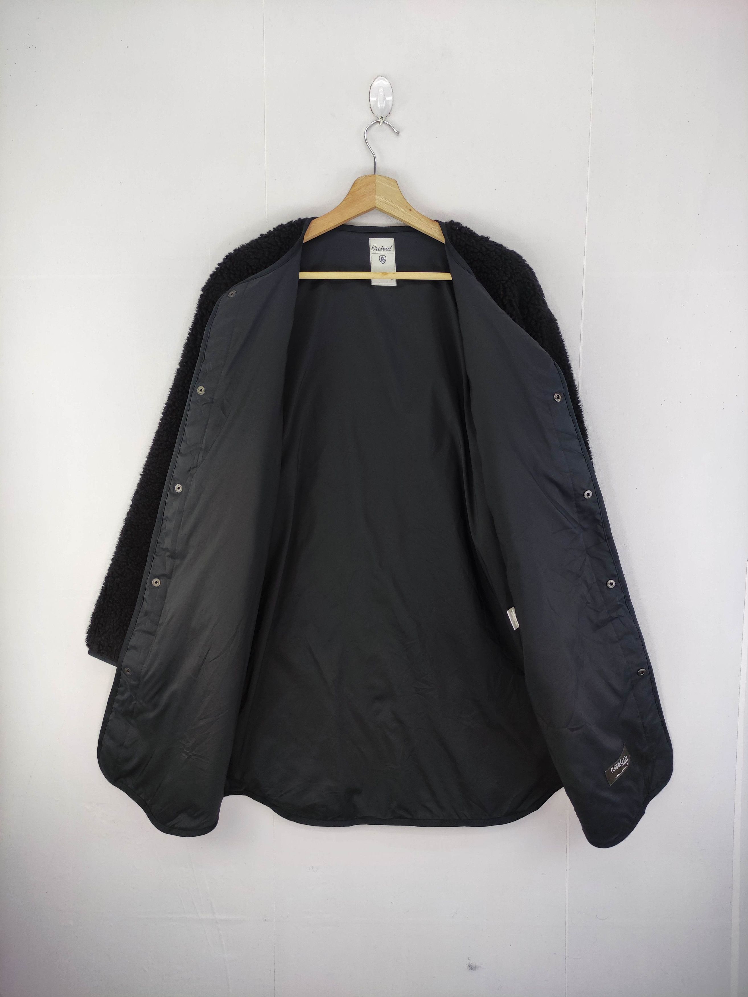 Japanese Brand Vintage Orival Wool Sherpa Snap Button Size US M / EU 48-50 / 2 - 4 Thumbnail