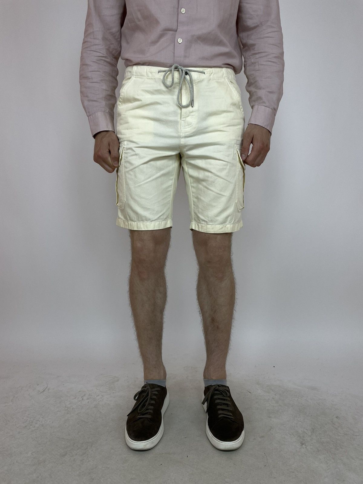 Suitsupply SUITSUPPLY Cargo shorts Cotton/Linen Mens size 50 Size US 32 / EU 48 - 4 Thumbnail