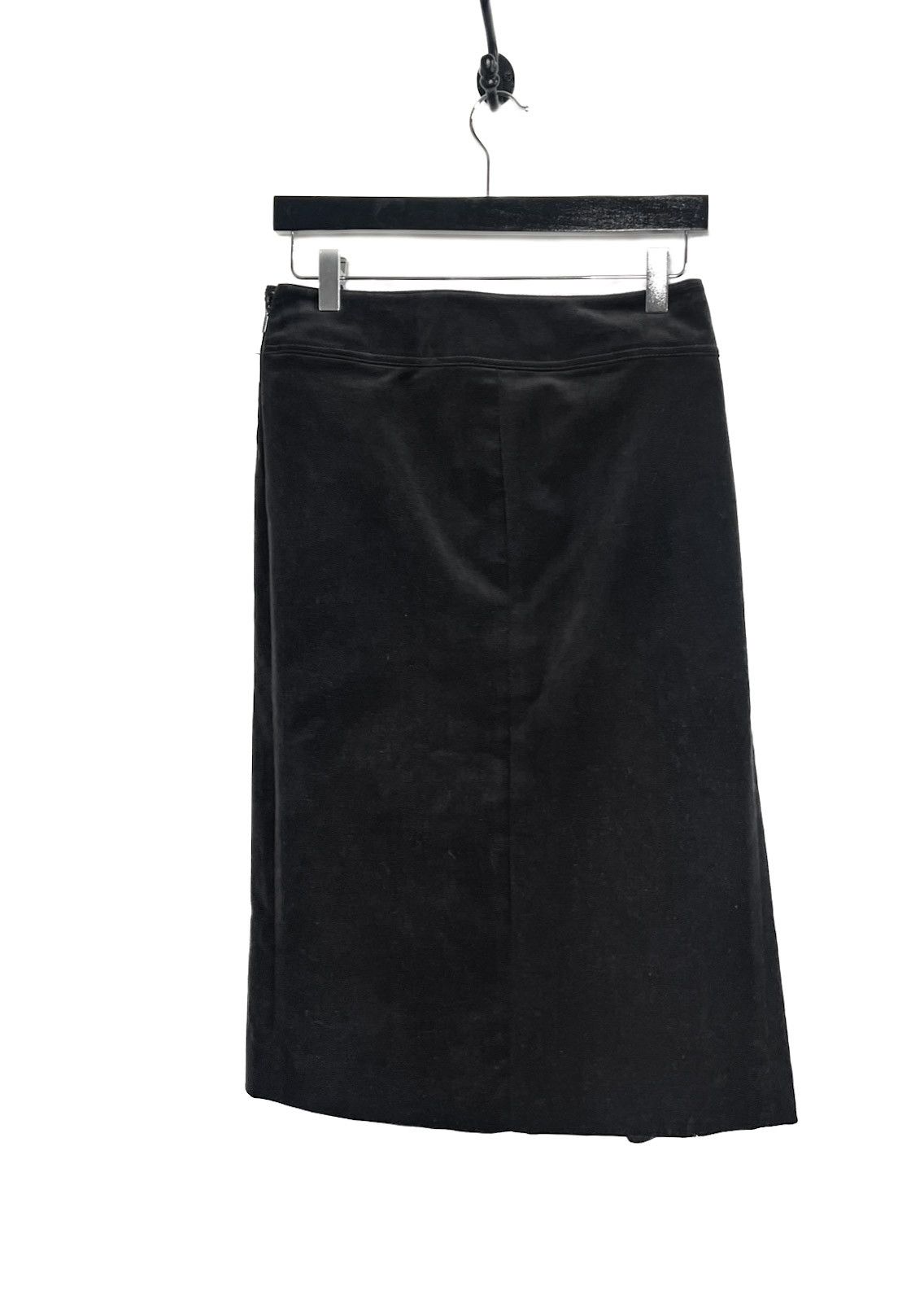 Gucci Gucci Black Velvet A-Line Skirt Size 27" / US 4 / IT 40 - 2 Thumbnail