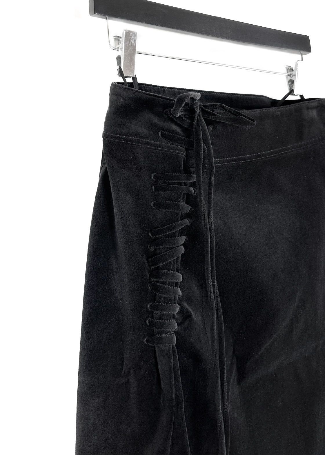 Gucci Gucci Black Velvet A-Line Skirt Size 27" / US 4 / IT 40 - 4 Thumbnail