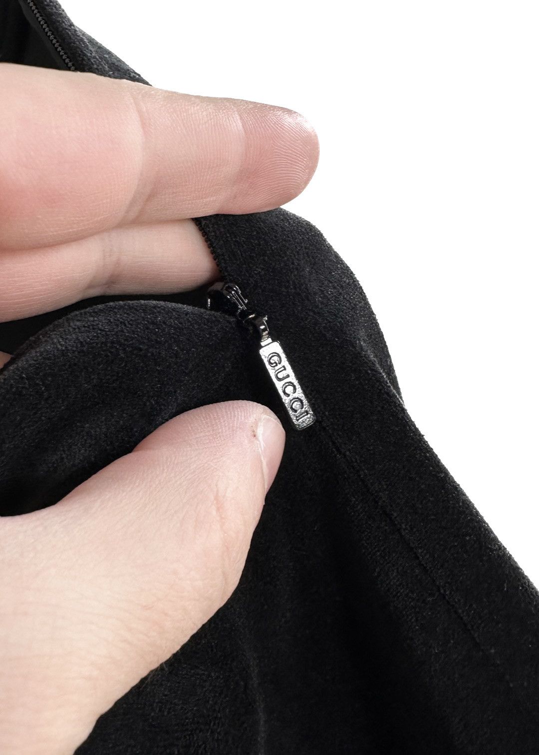 Gucci Gucci Black Velvet A-Line Skirt Size 27" / US 4 / IT 40 - 5 Thumbnail