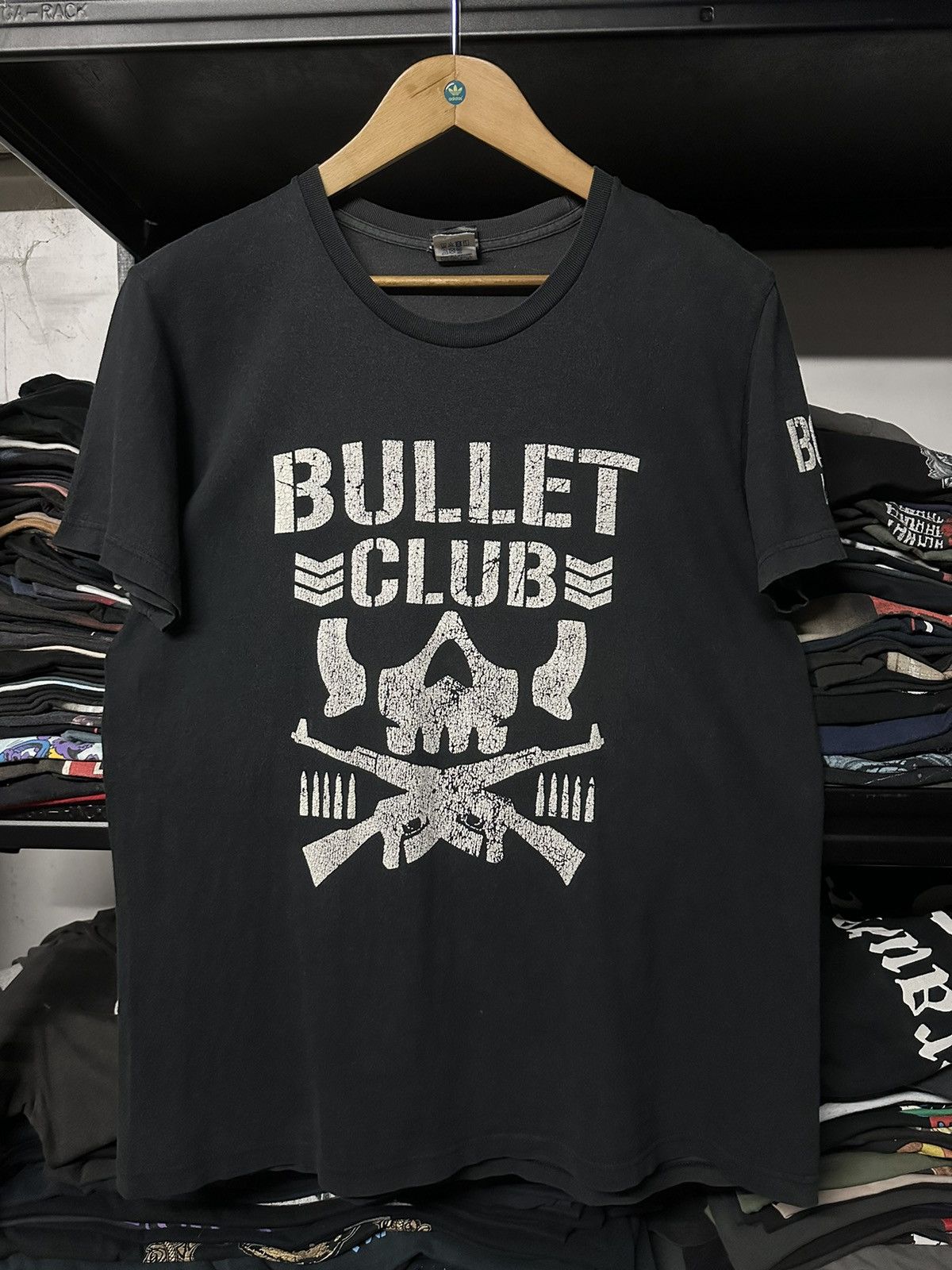 Vintage × WWE × WWF Vintage Wrestling Bullet Club NJPW Faded Tee Size US XL / EU 56 / 4 - 1 Thumbnail
