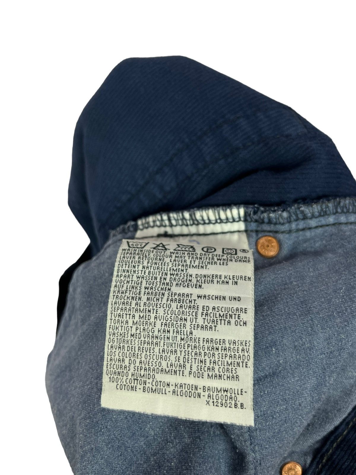 Levi's Vintage 1994 Levi’s 517 Dark Blue Velvet Corduroy Pants Size US 32 / EU 48 - 10 Thumbnail