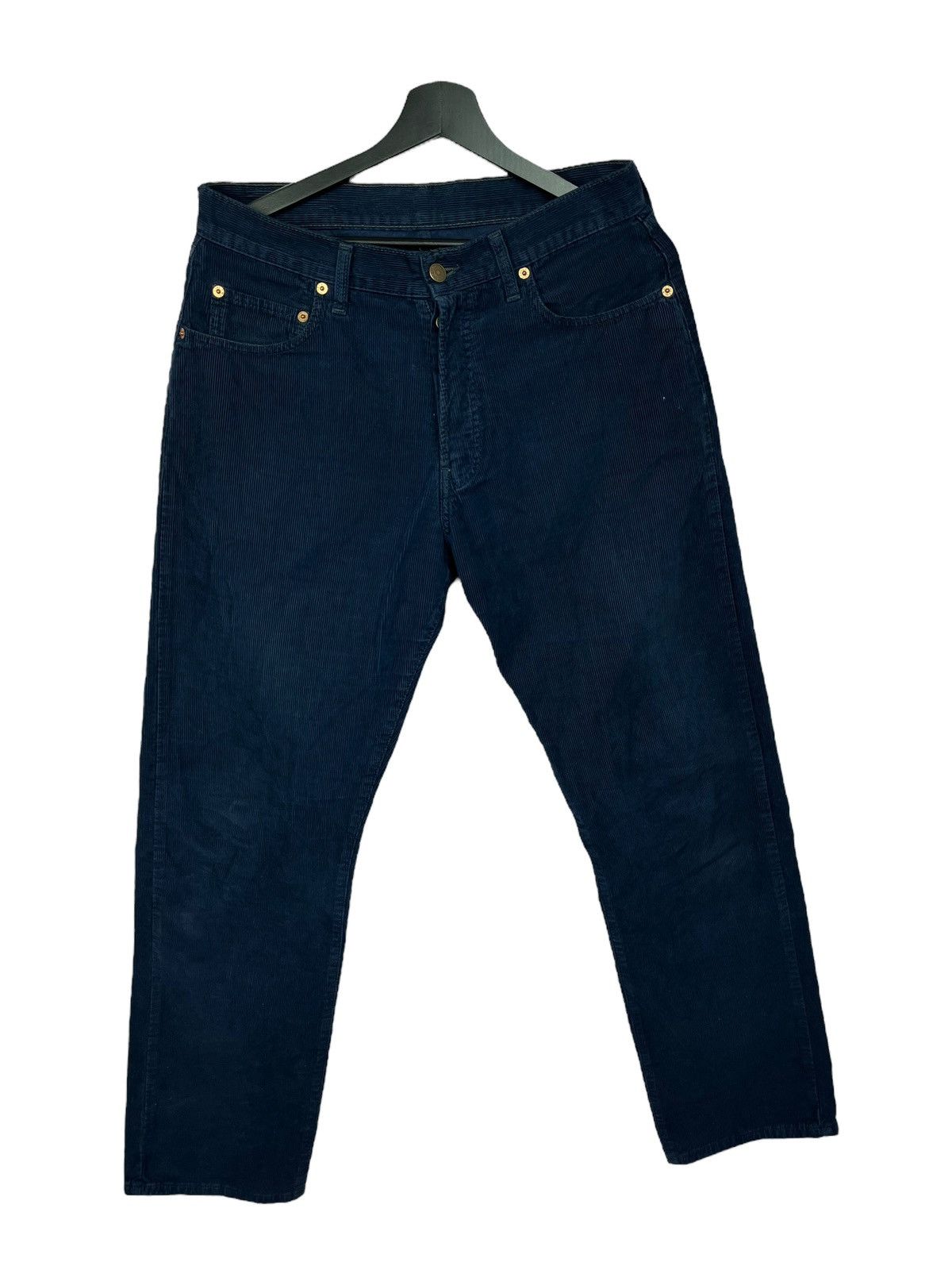 Levi's Vintage 1994 Levi’s 517 Dark Blue Velvet Corduroy Pants Size US 32 / EU 48 - 6 Thumbnail