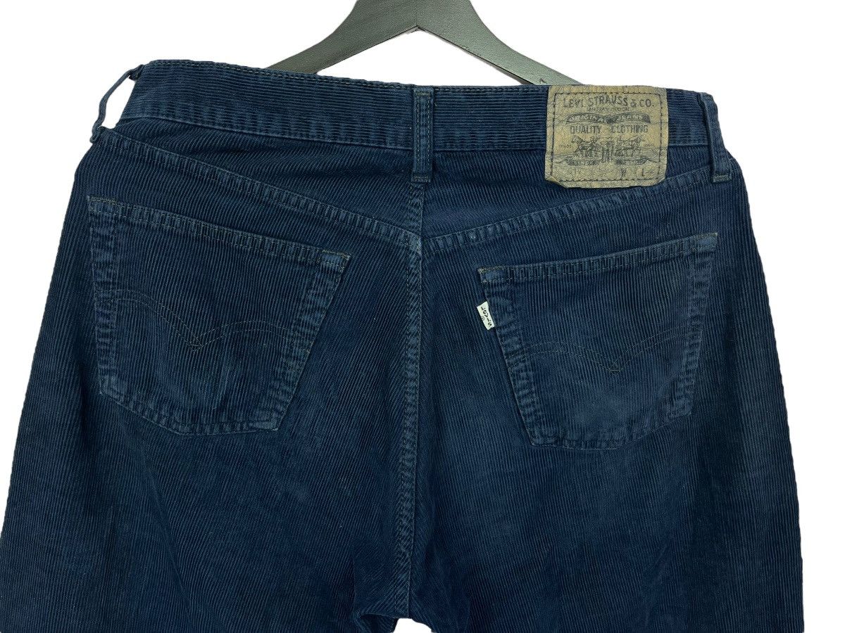 Levi's Vintage 1994 Levi’s 517 Dark Blue Velvet Corduroy Pants Size US 32 / EU 48 - 2 Thumbnail