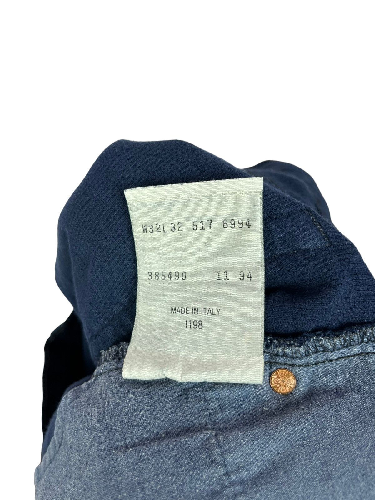 Levi's Vintage 1994 Levi’s 517 Dark Blue Velvet Corduroy Pants Size US 32 / EU 48 - 9 Thumbnail