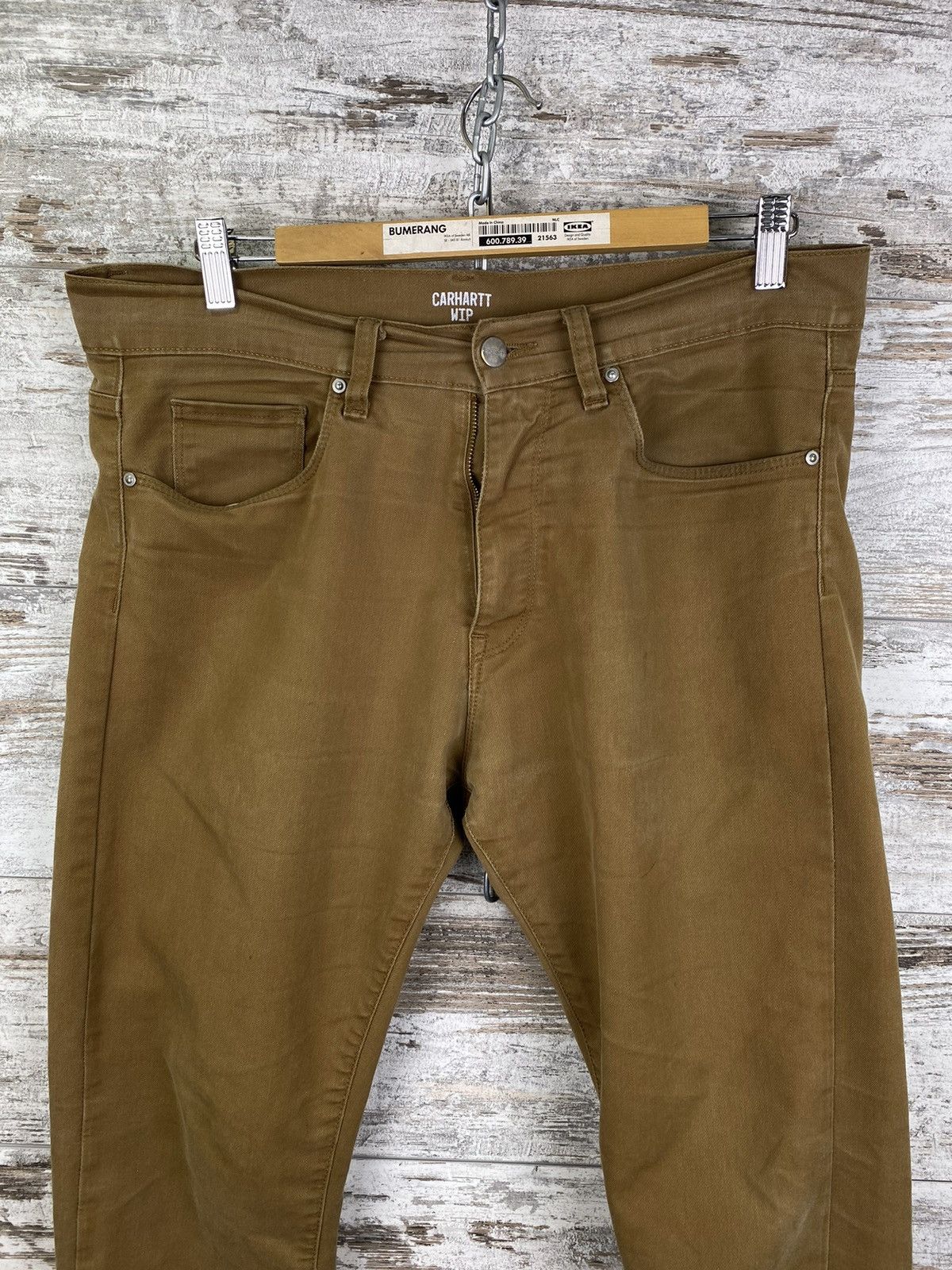 Carhartt × Vintage Mens Vintage Carhartt Wip VICIOUS PANT y2k denim jeans rare Size US 32 / EU 48 - 9 Thumbnail