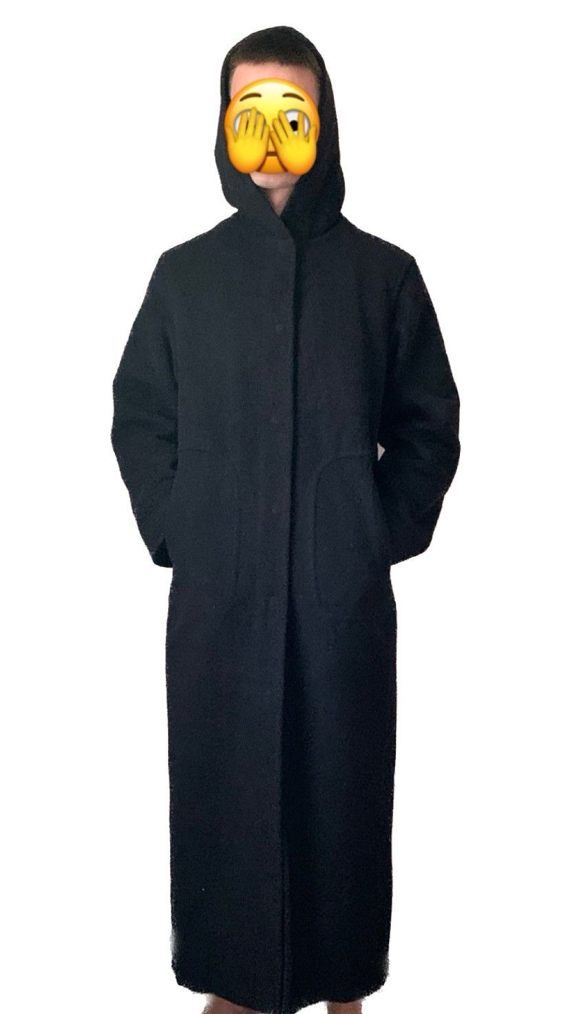 Max Mara × Vintage 🔥VINTAGE MAX MARA HOOD WOOL LONG COAT JACKET Size US M / EU 48-50 / 2 - 11 Thumbnail