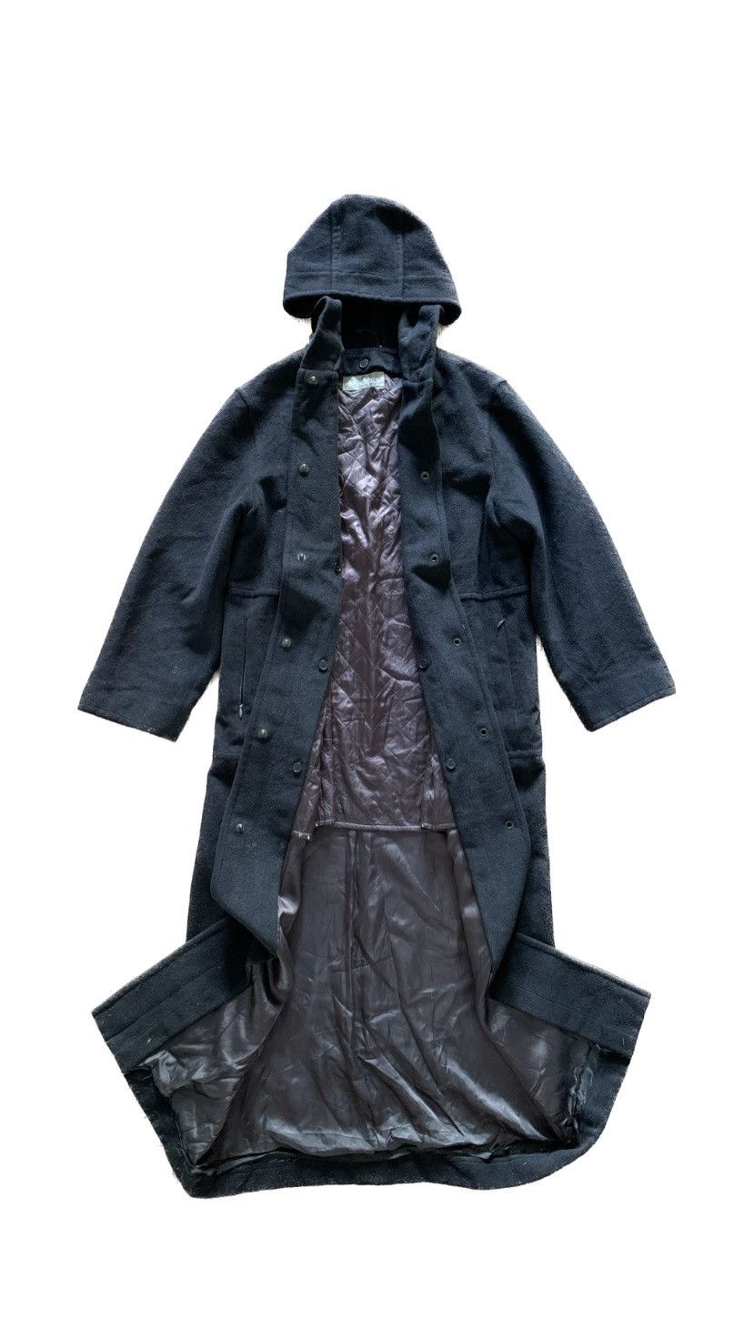 Max Mara × Vintage 🔥VINTAGE MAX MARA HOOD WOOL LONG COAT JACKET Size US M / EU 48-50 / 2 - 3 Thumbnail