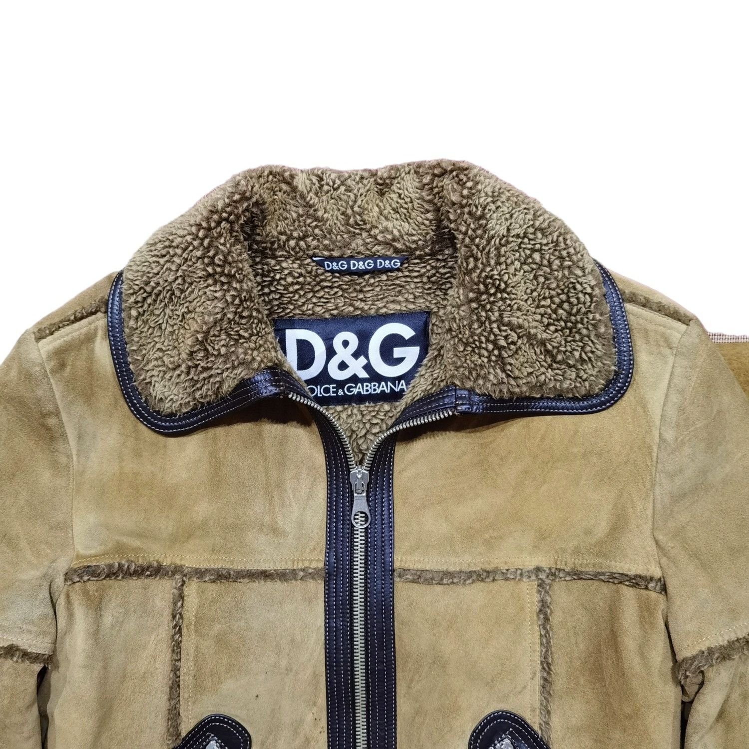 Dolce & Gabbana Grailed🔥Dolce & Gabanna Suede Jacket Size US M / EU 48-50 / 2 - 10 Thumbnail