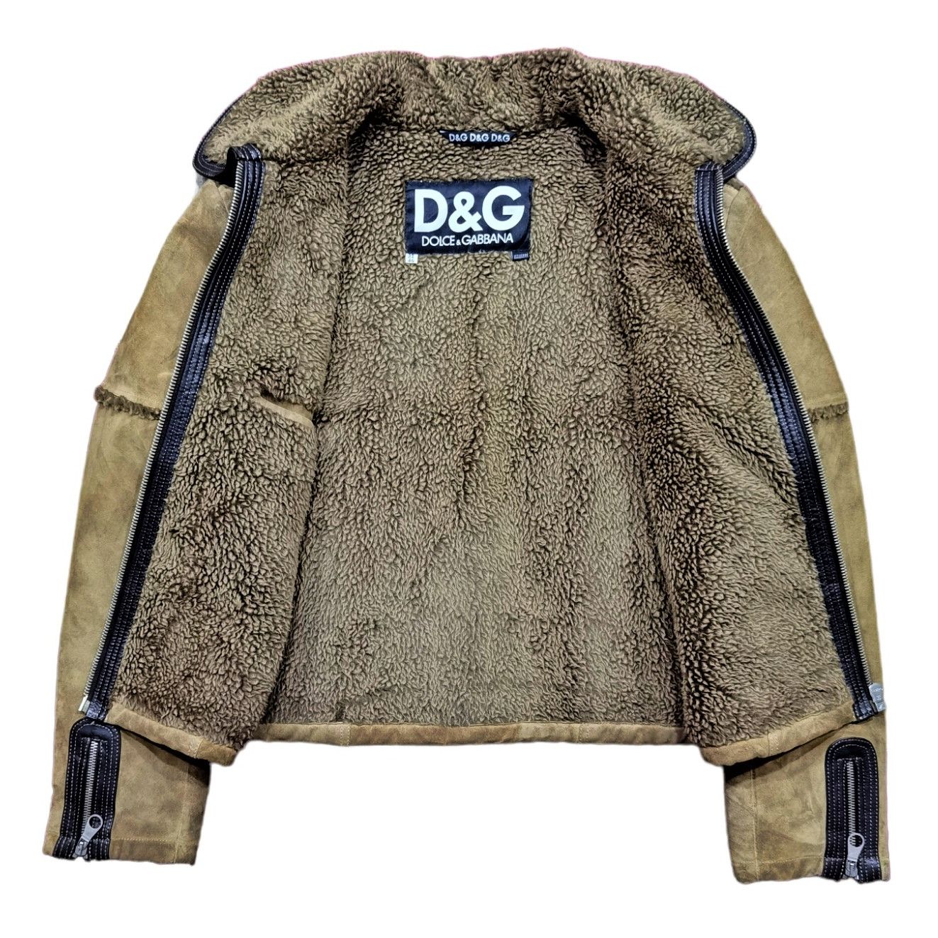 Dolce & Gabbana Grailed🔥Dolce & Gabanna Suede Jacket Size US M / EU 48-50 / 2 - 3 Thumbnail