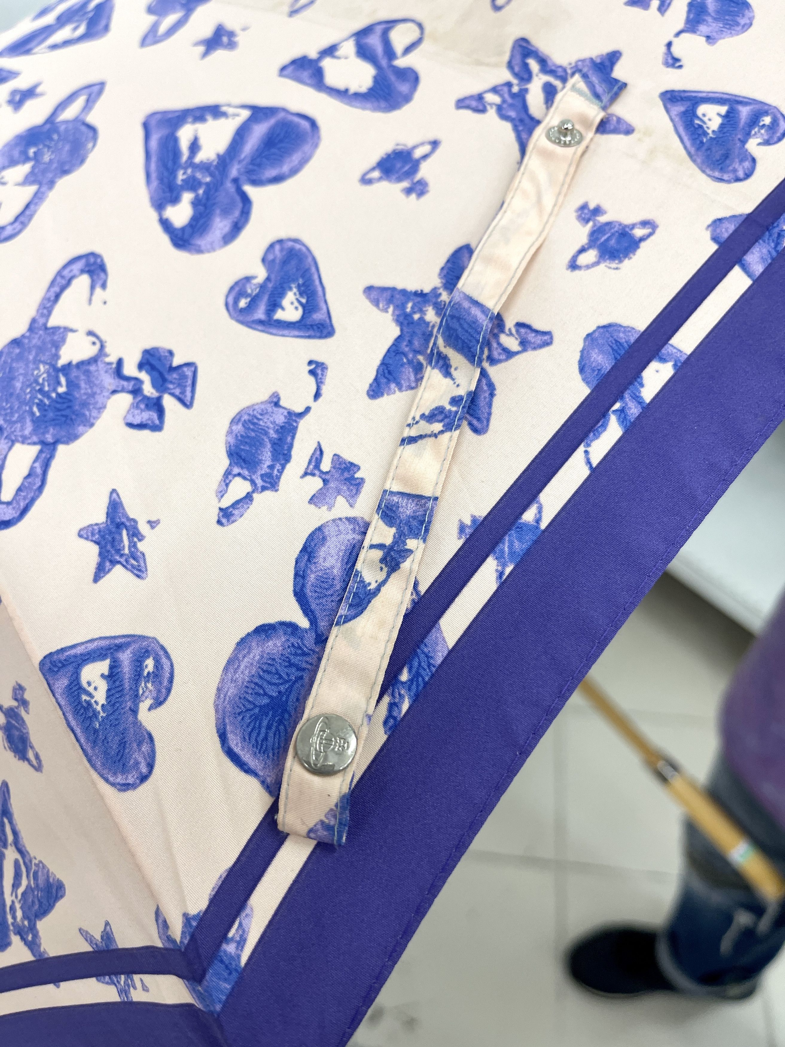 Vivienne Westwood VIVIENNE WESTWOOD LOGO FULLPRINTED UMBRELLA Size ONE SIZE - 5 Thumbnail