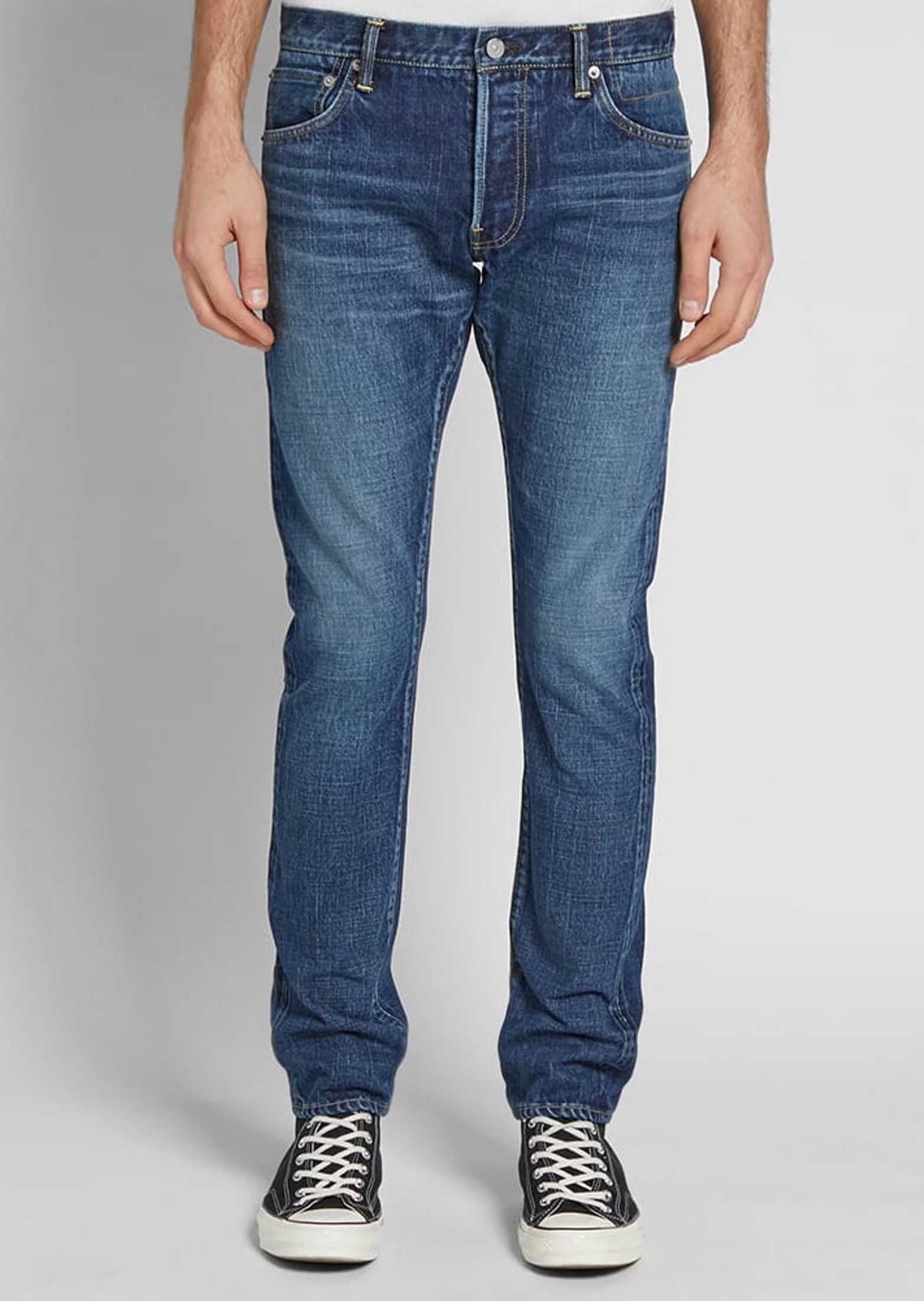 Visvim NEW SOCIAL SCULPTURE 10 DAMAGE 16 SELVEDGE DENIM Size US 32 / EU 48 - 3 Thumbnail