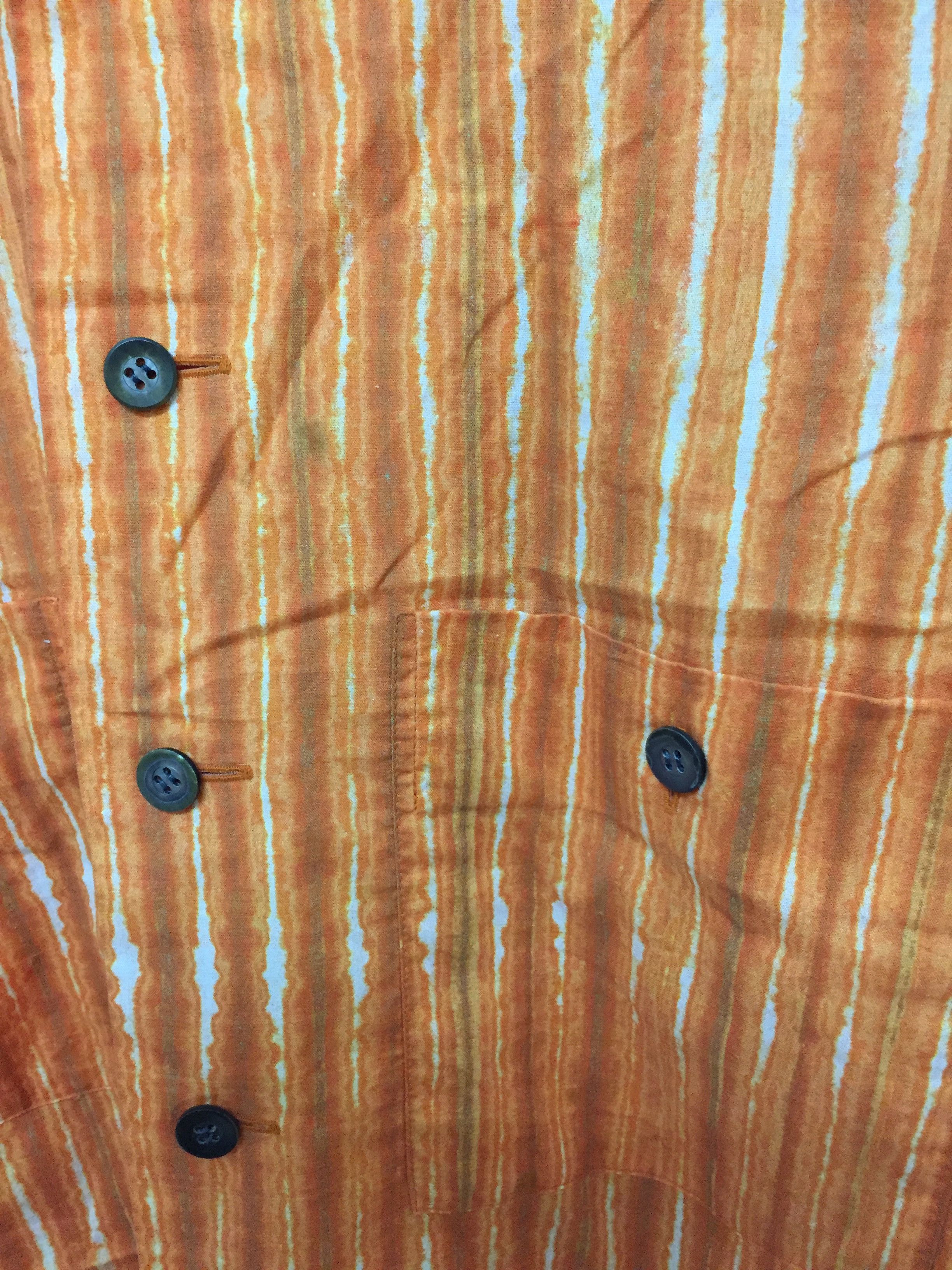 Issey Miyake SS96 Tie Dye stripe oversize button up shirt Size US M / EU 48-50 / 2 - 5 Thumbnail