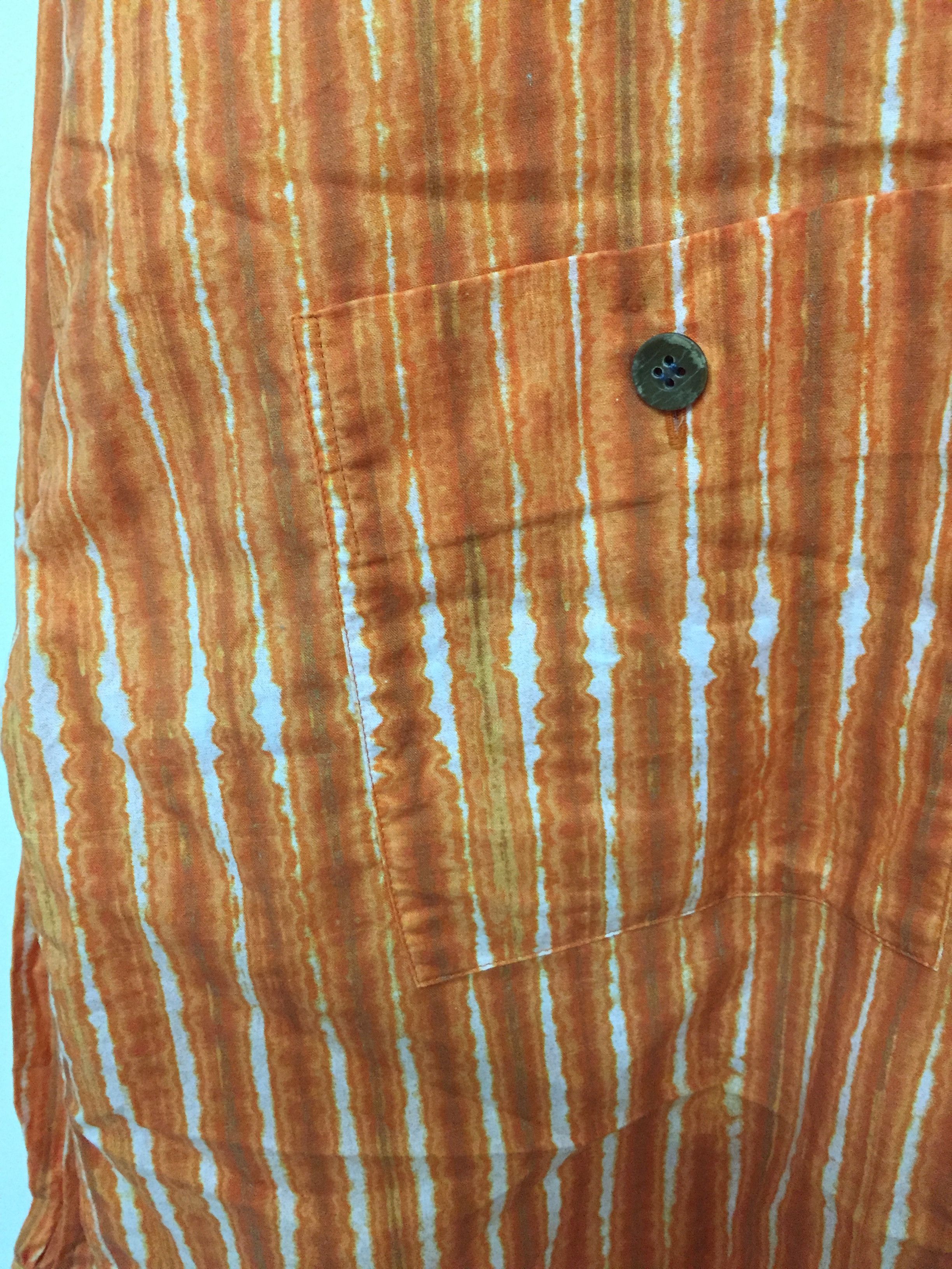 Issey Miyake SS96 Tie Dye stripe oversize button up shirt Size US M / EU 48-50 / 2 - 6 Thumbnail
