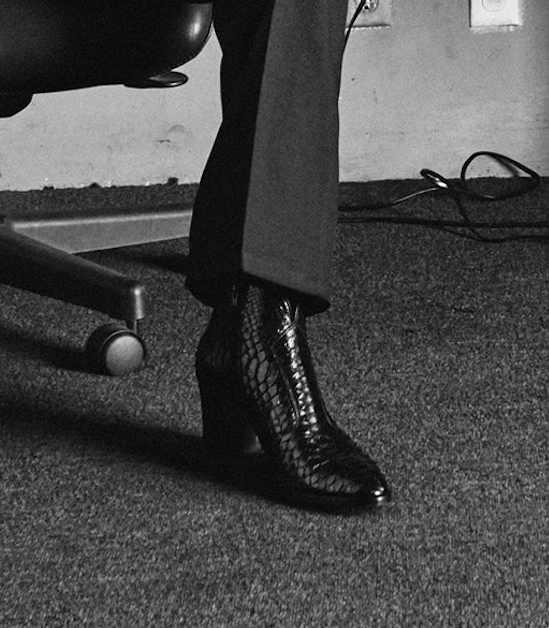 Celine × Hedi Slimane *GRAIL* AW20 BRAND NEW SHINY PYTHON LEATHER PAGES BOOTS Size US 12 / EU 45 - 20 Thumbnail