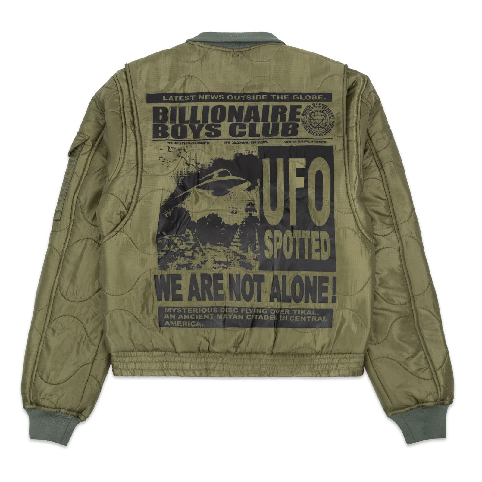 Billionaire Boys Club UFO Spotted Tactical Jacket