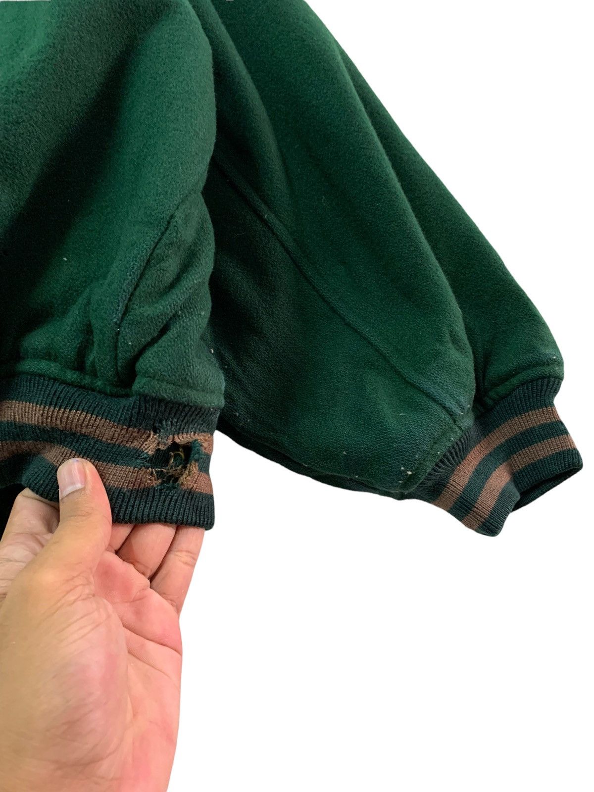 Japanese Brand × Vintage 🔥VTG BUKKI AKI WOOL VARSITY JACKETS Size US L / EU 52-54 / 3 - 10 Thumbnail