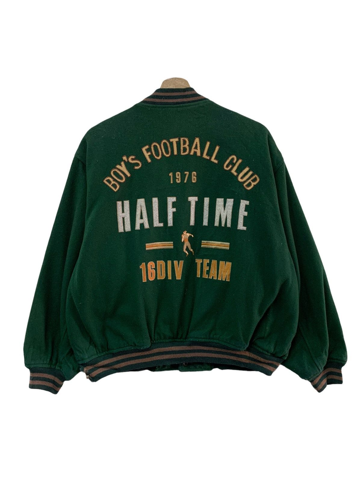 Japanese Brand × Vintage 🔥VTG BUKKI AKI WOOL VARSITY JACKETS Size US L / EU 52-54 / 3 - 1 Thumbnail