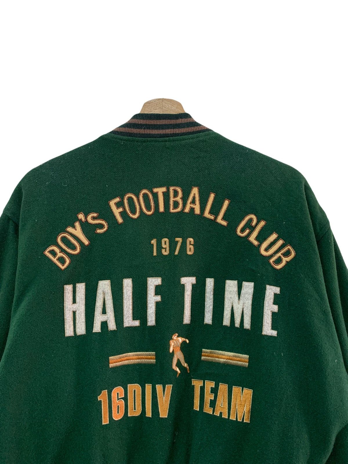 Japanese Brand × Vintage 🔥VTG BUKKI AKI WOOL VARSITY JACKETS Size US L / EU 52-54 / 3 - 4 Thumbnail