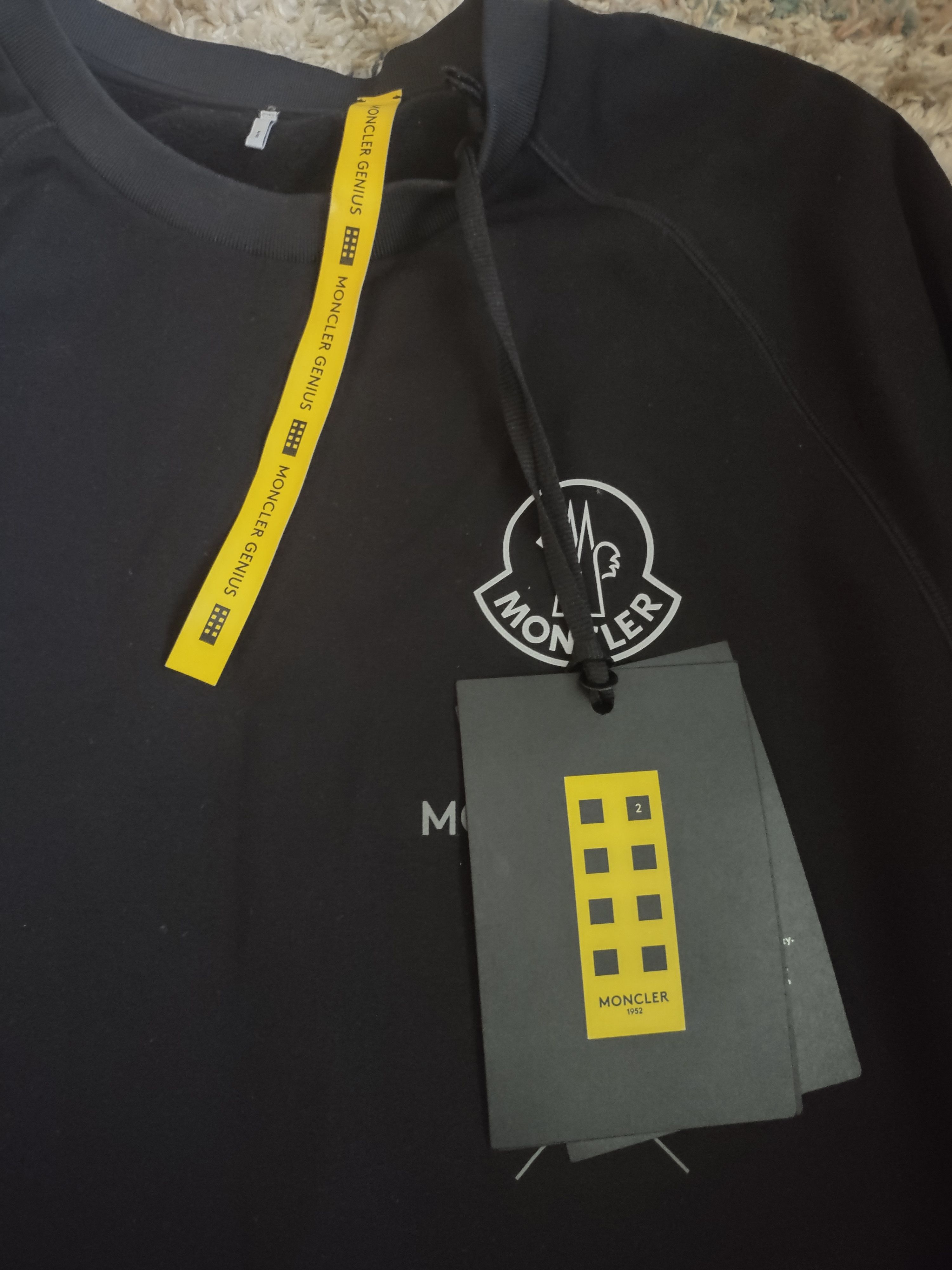 And Wander 2 Moncler 1952 x And Wander Reflective Logo Sweatshirt Size US XXL / EU 58 / 5 - 10 Thumbnail