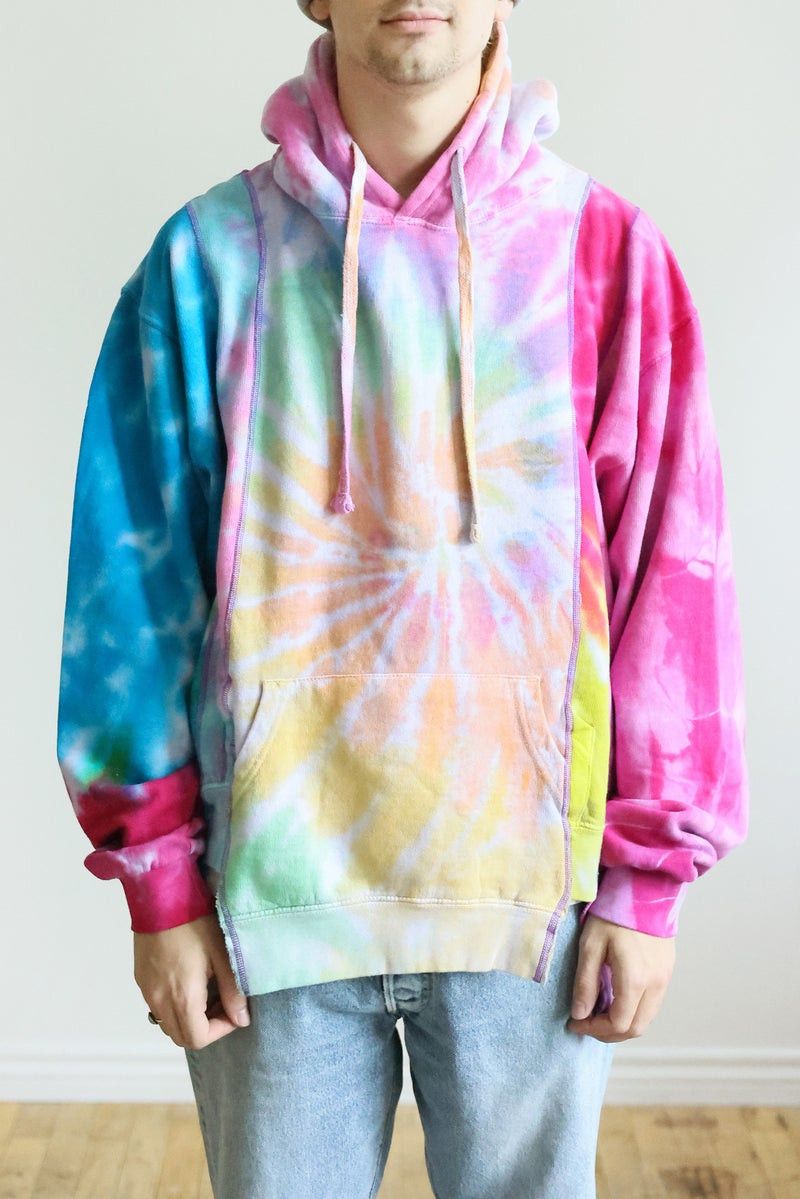 Needles 5 CUTS HOODIE - TIE DYE Size US XL / EU 56 / 4 - 7 Thumbnail
