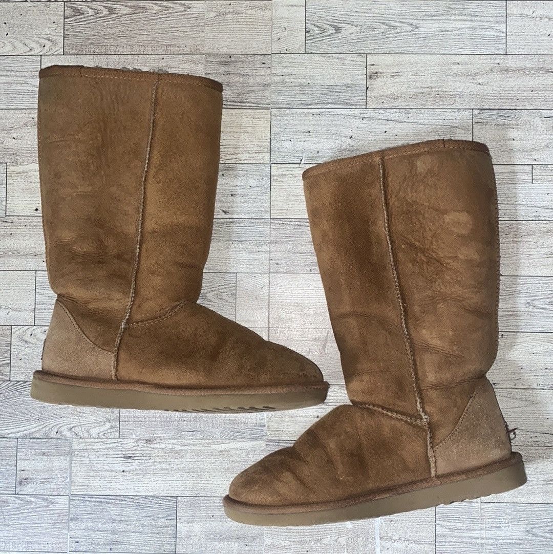 Ugg UGG Australia, Classic Tall Boot, Chestnut, US Size 8W Size US 8 / IT 38 - 4 Thumbnail