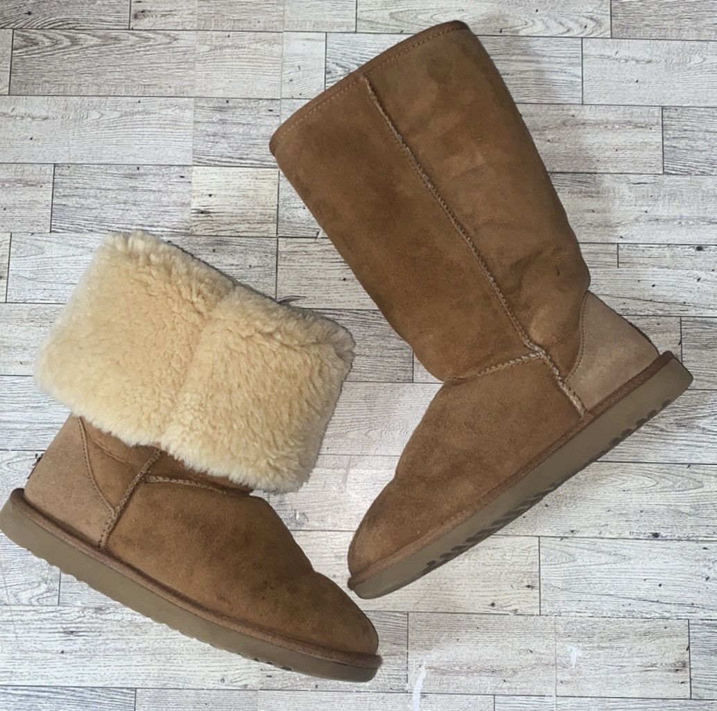 Ugg UGG Australia, Classic Tall Boot, Chestnut, US Size 8W Size US 8 / IT 38 - 2 Thumbnail