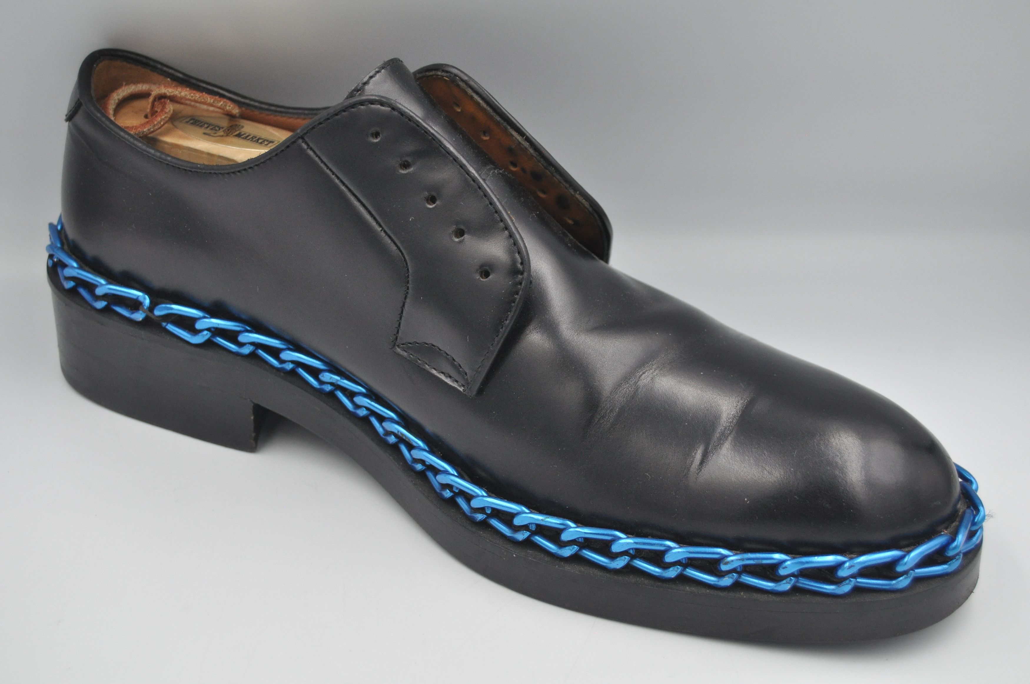 Raf Simons Raf Simons - S/S 13 - Chain-Trimmed Derby Size US 9 / EU 42 - 11 Thumbnail