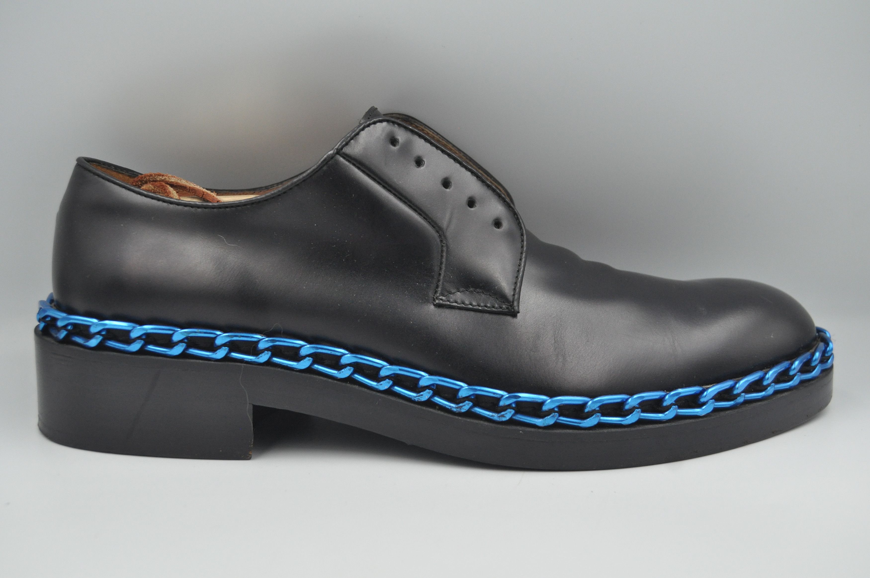 Raf Simons Raf Simons - S/S 13 - Chain-Trimmed Derby Size US 9 / EU 42 - 2 Thumbnail