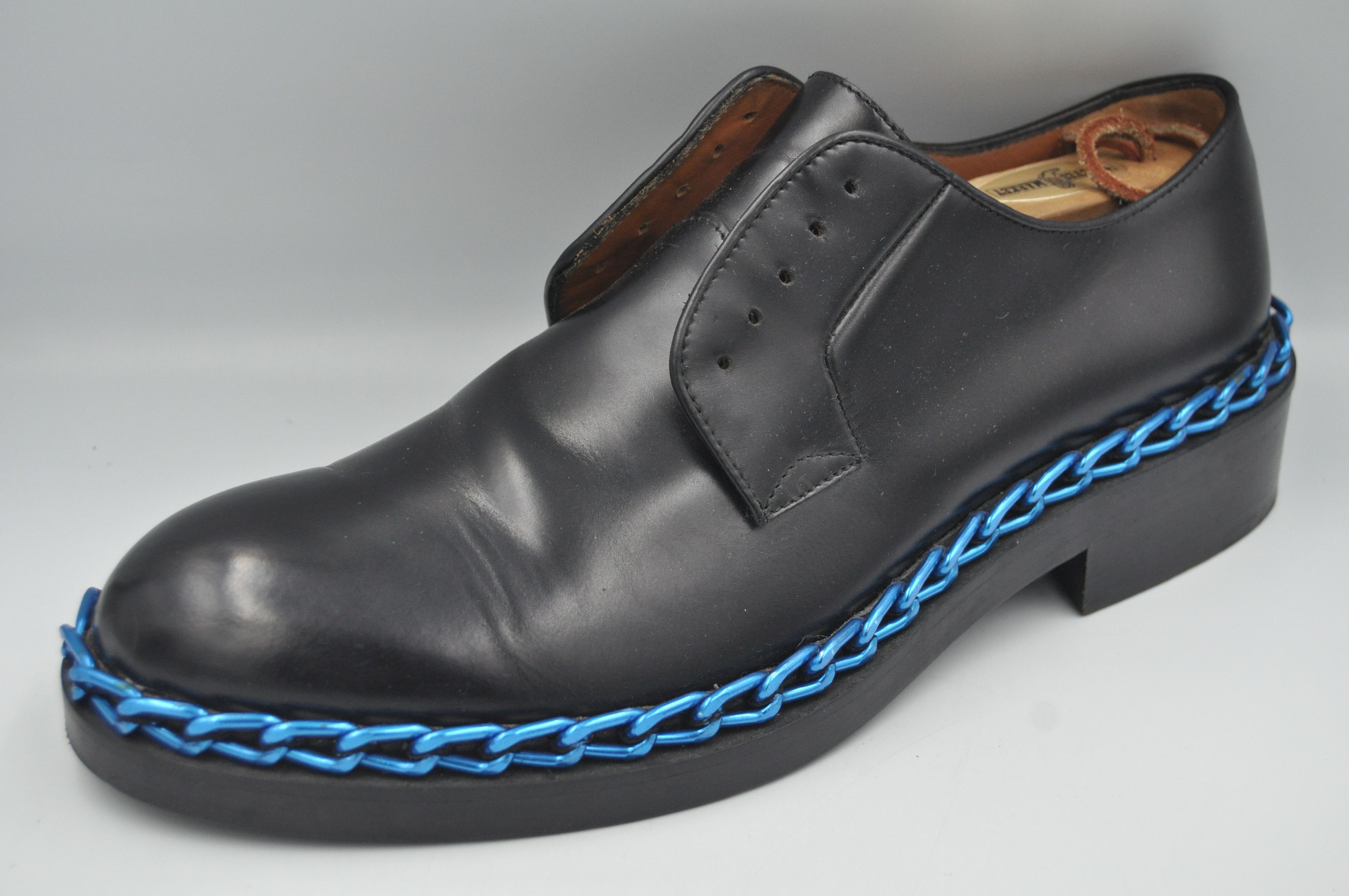 Raf Simons Raf Simons - S/S 13 - Chain-Trimmed Derby Size US 9 / EU 42 - 10 Thumbnail